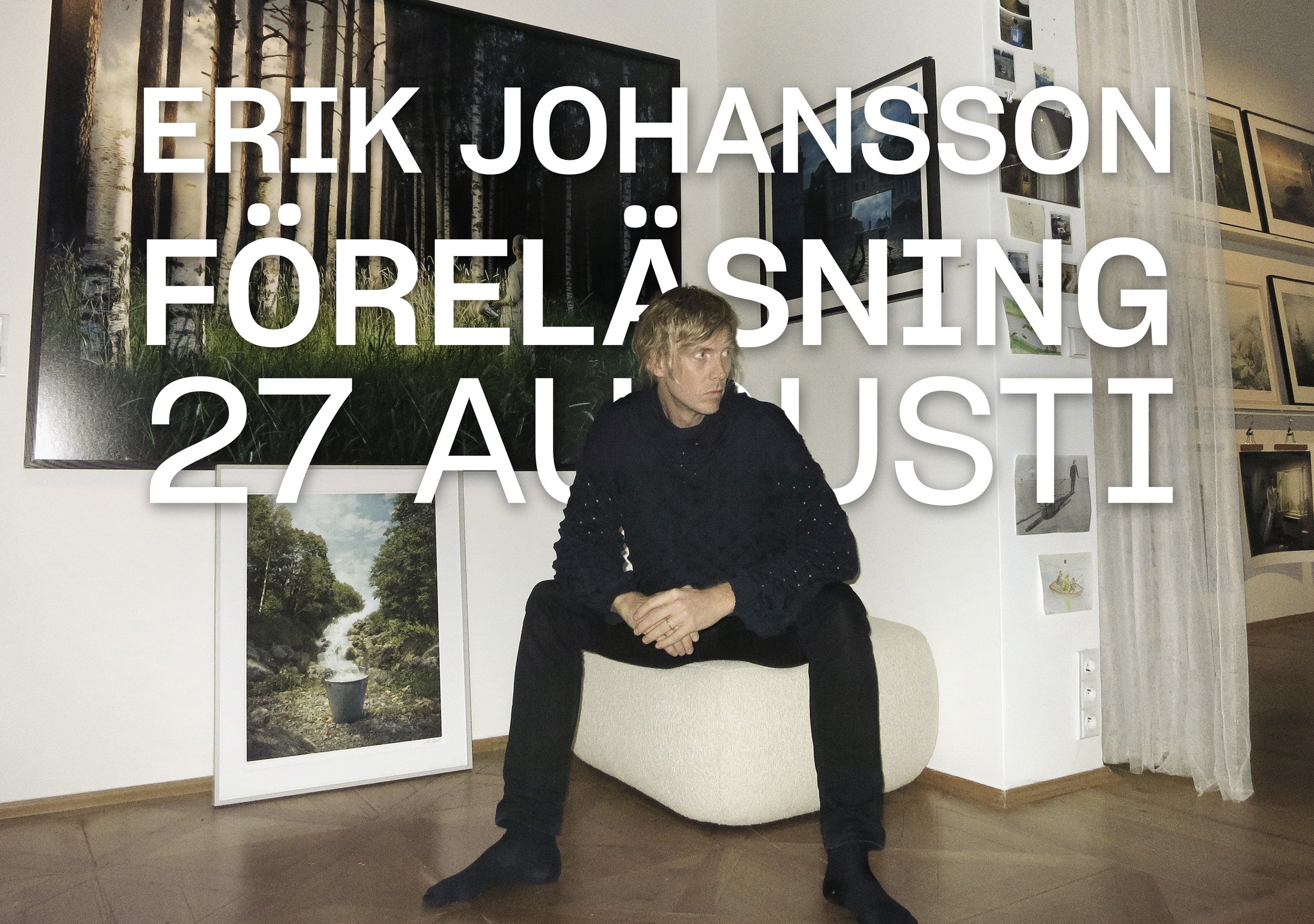 Föreläsning med Erik Johansson