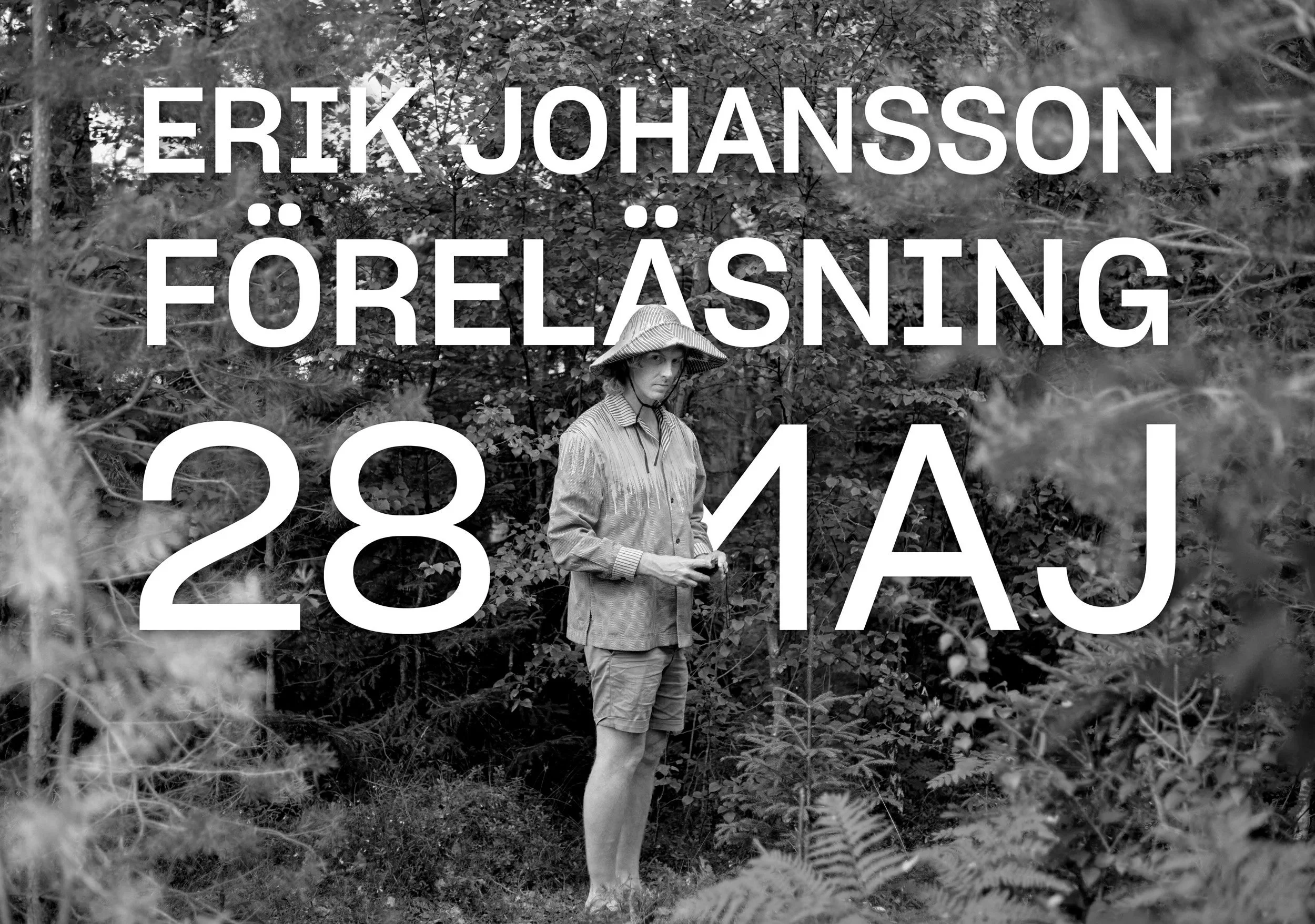 Föreläsning med Erik Johansson