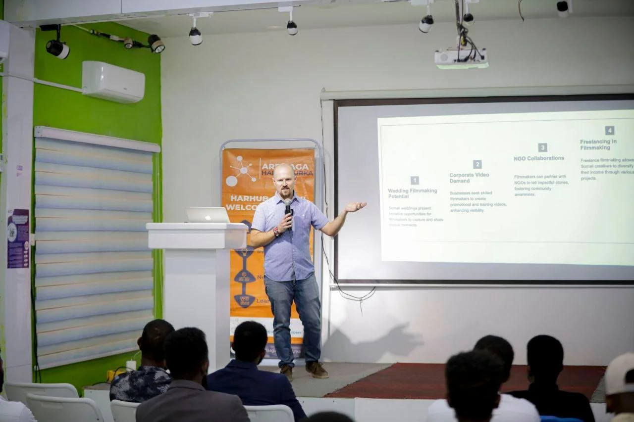 Ardaaga Hal-Abuurka: filmmaking and storytelling