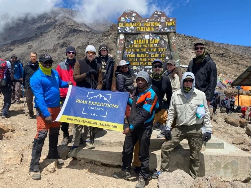 The team has safely arrived at Kilimanjaro&rsquo;s base camp, Barafu Camp. An incredible effort from everyone 💪

After a hearty hot lunch, the team will head back to their tents for a well-earned rest before setting alarms for a 3:00 AM summit push.