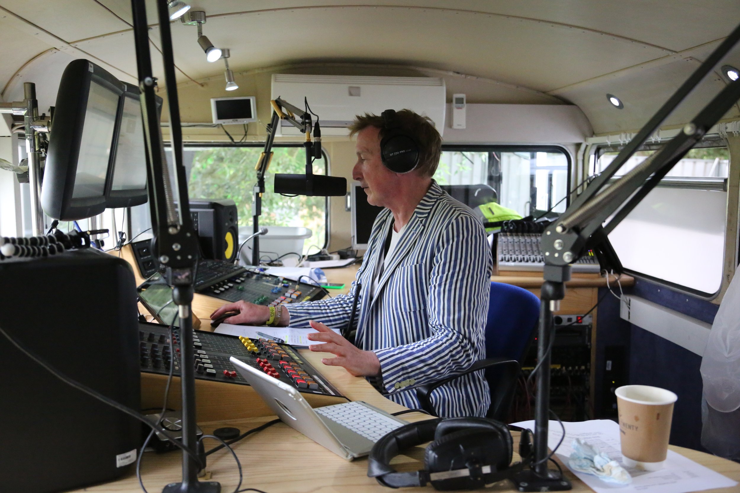 Create Routemaster Bus Presenter at work in studio 2017.jpg