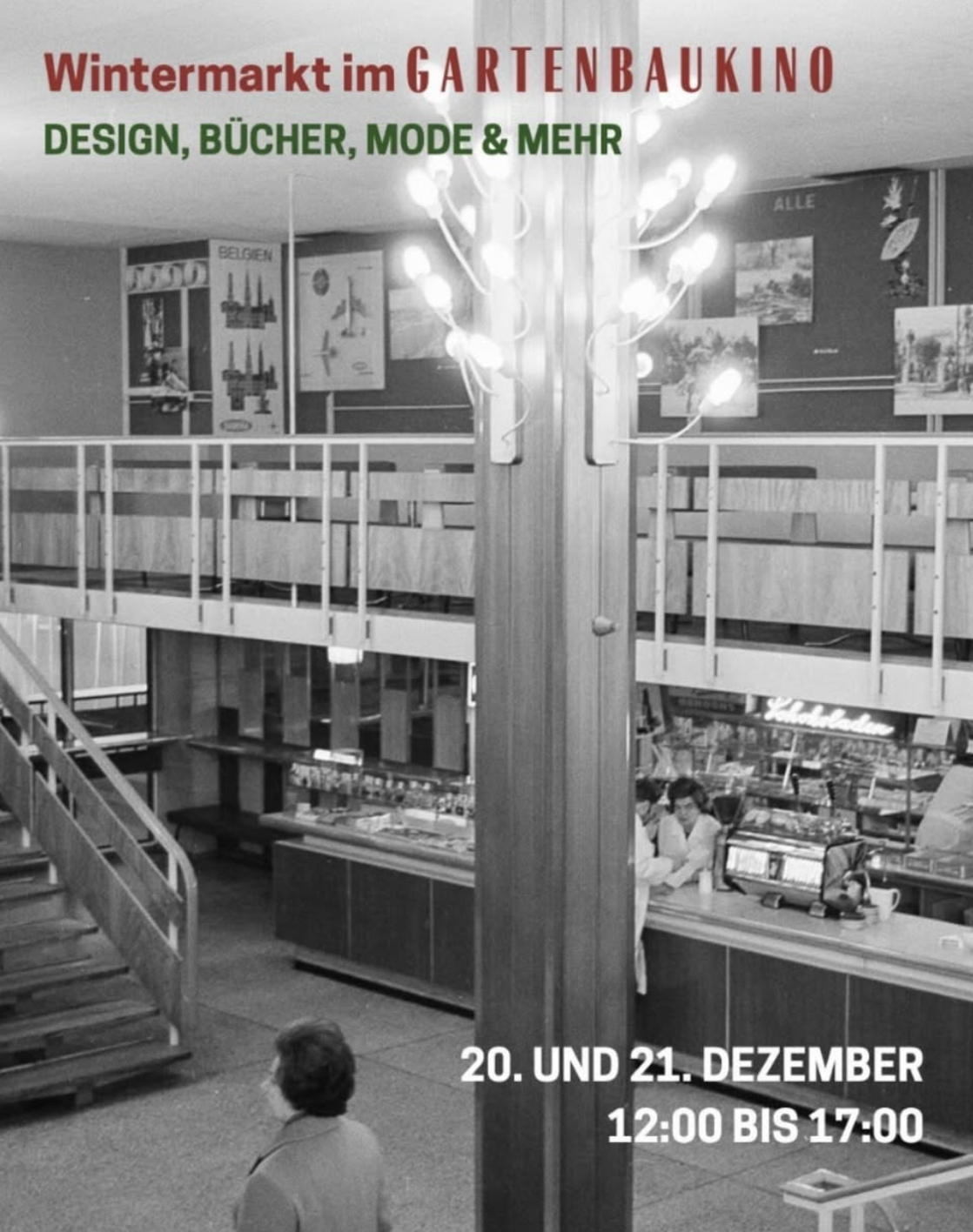 Wintermarkt im Gartenbaukino