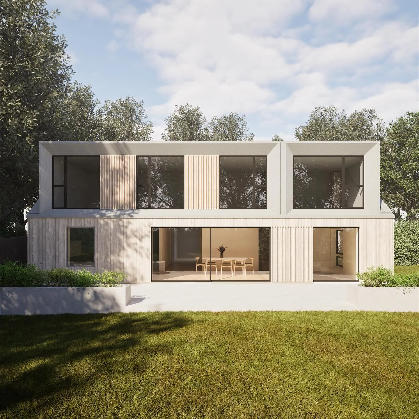 We are delighted to have received planning permission for this exciting whole house refurbishment and first floor dormer extension. The existing 1960s house is located in the Conservation Area in Camden Park #tunbrigewells 
The project will involve