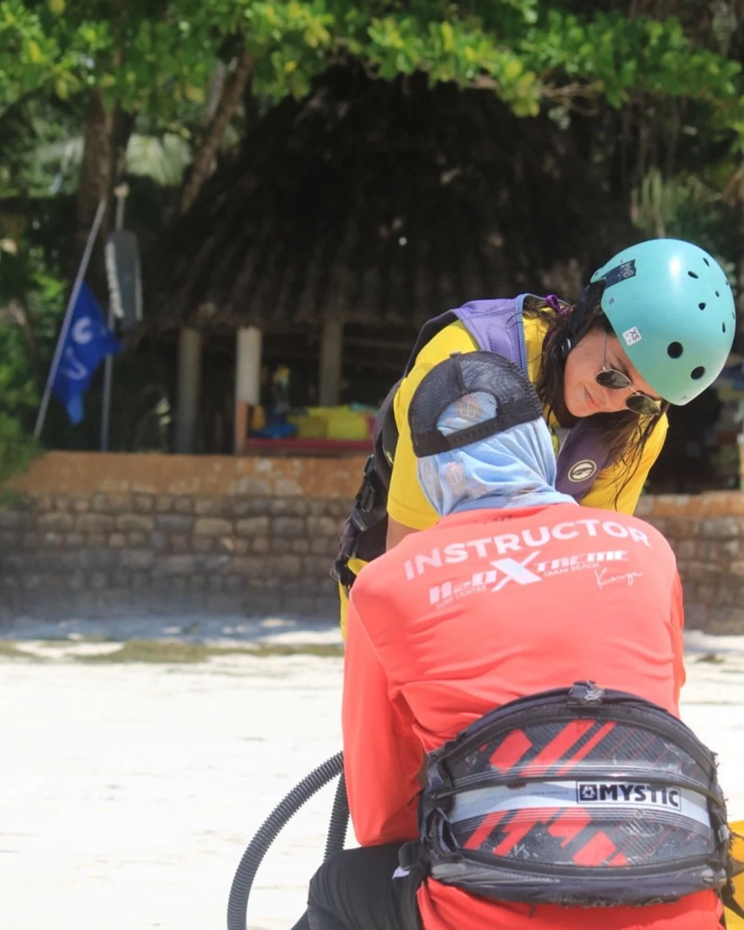 From your first kite setup to your first ride across the lagoon, our instructors are always by your side 🌊🪁

Step by step, session by session, we guide you through the entire journey with patience, safety, and good vibes. Whether you&rsquo;re a com