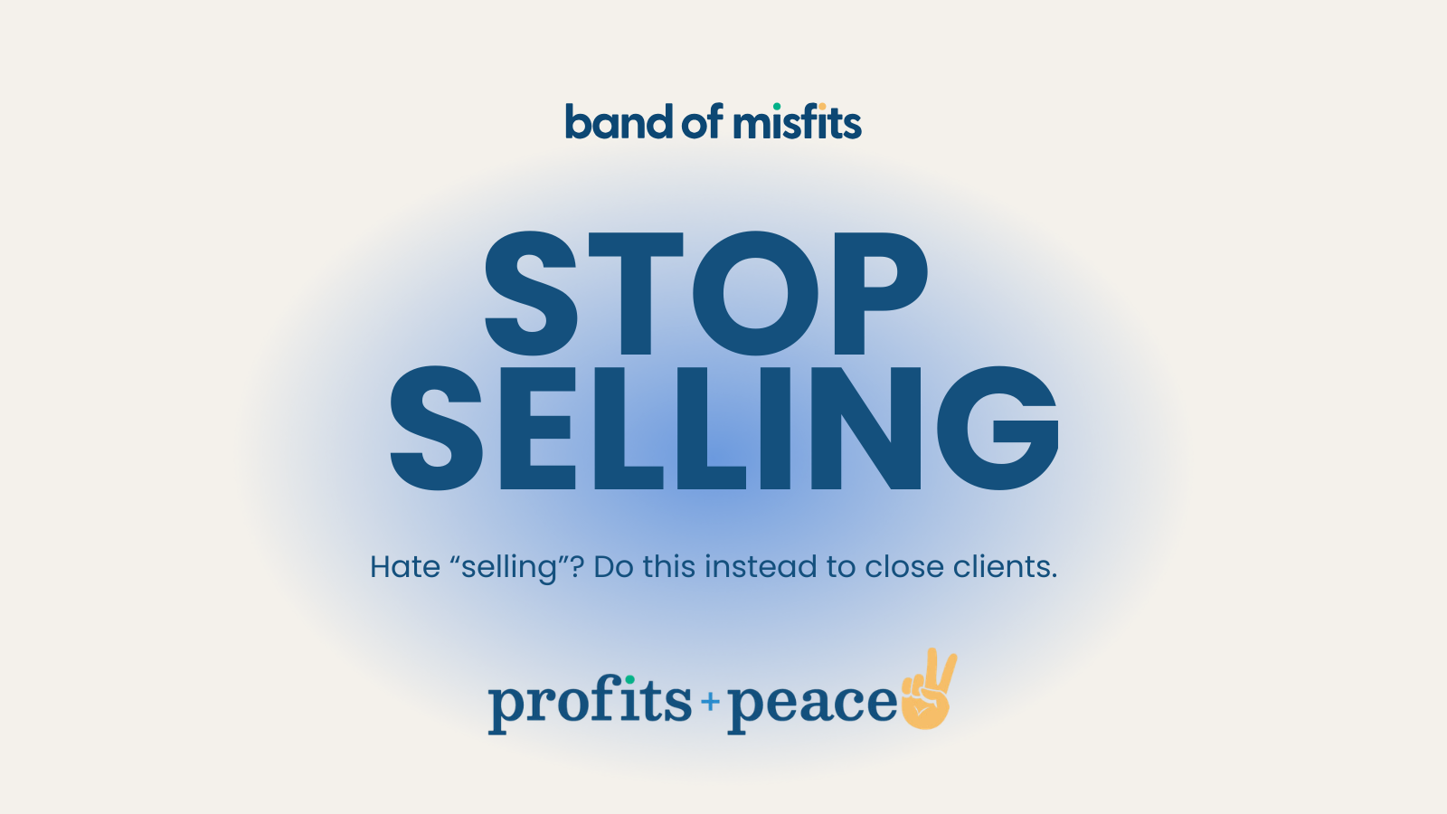 The Best Worst Compliment: Why "You're Good at Sales" Made Me Bristle (And What It Teaches Consultants About Selling Yourself)