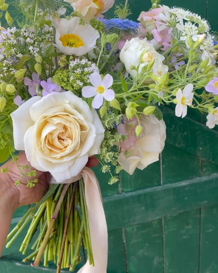 I had the honour of flowering my first ever wedding a few weeks ago for the lovely couple Olivia &amp; Jack. They were, and remain, a dream couple to work with as they trusted me wholeheartedly and were happy for the choice of flowers to be determine
