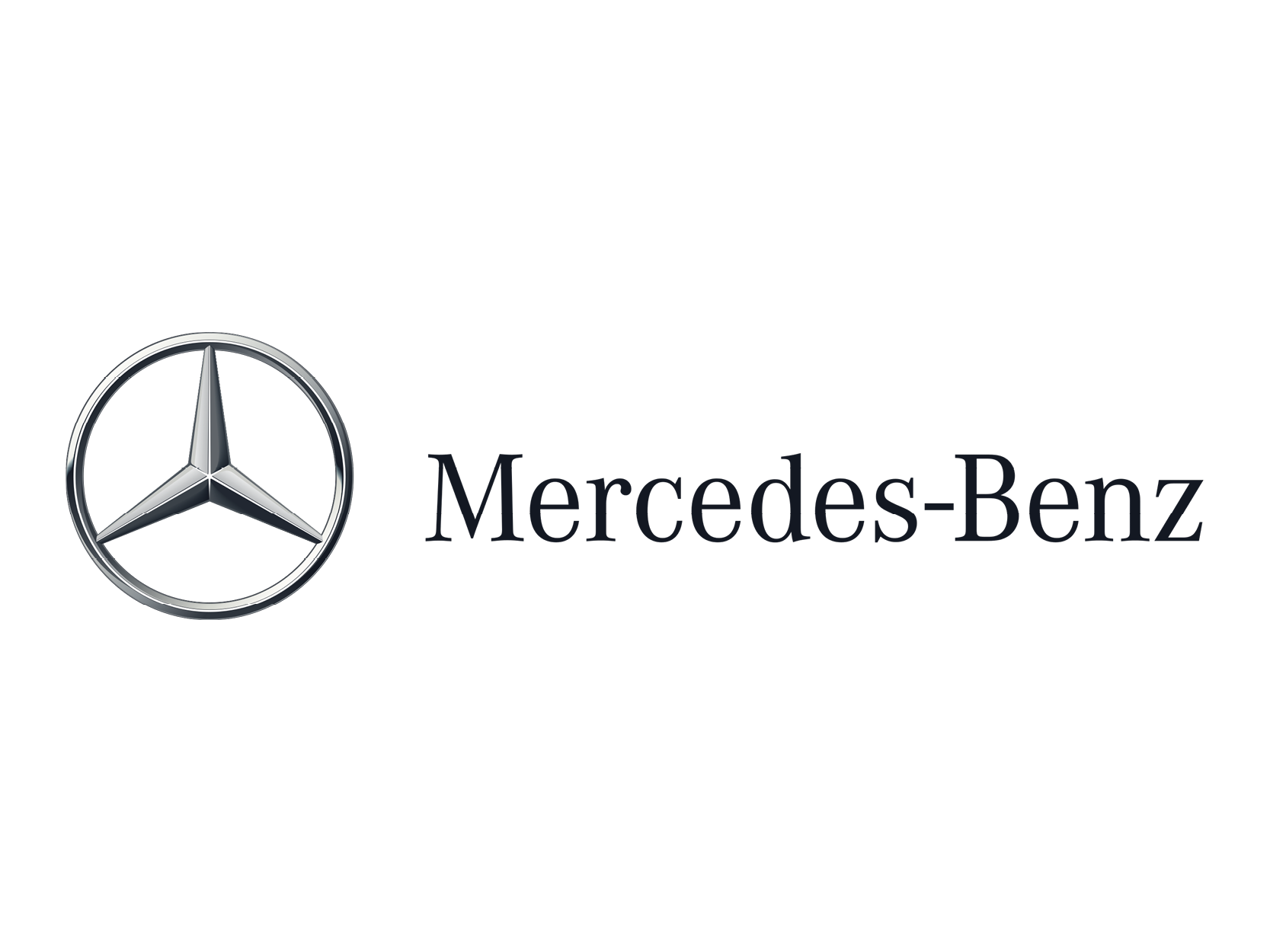 Mercedes-Benz logo with brand name