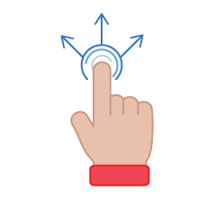 Complete control at your fingertips icon