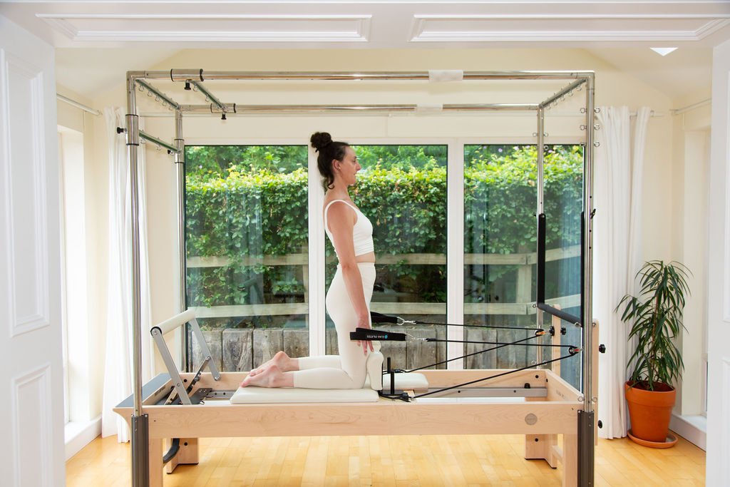 One-to-one Reformer Pilates session at Studio Di Rosa in Shankill, Dublin, supporting personalised strength, posture and movement.