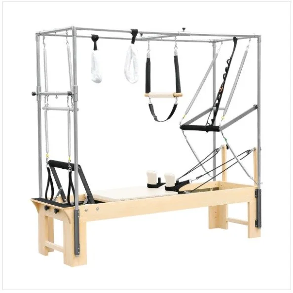 Pilates Tower Cadillac equipment at Studio Di Rosa in Shankill, Dublin, supporting strength, flexibility, posture and controlled movement.