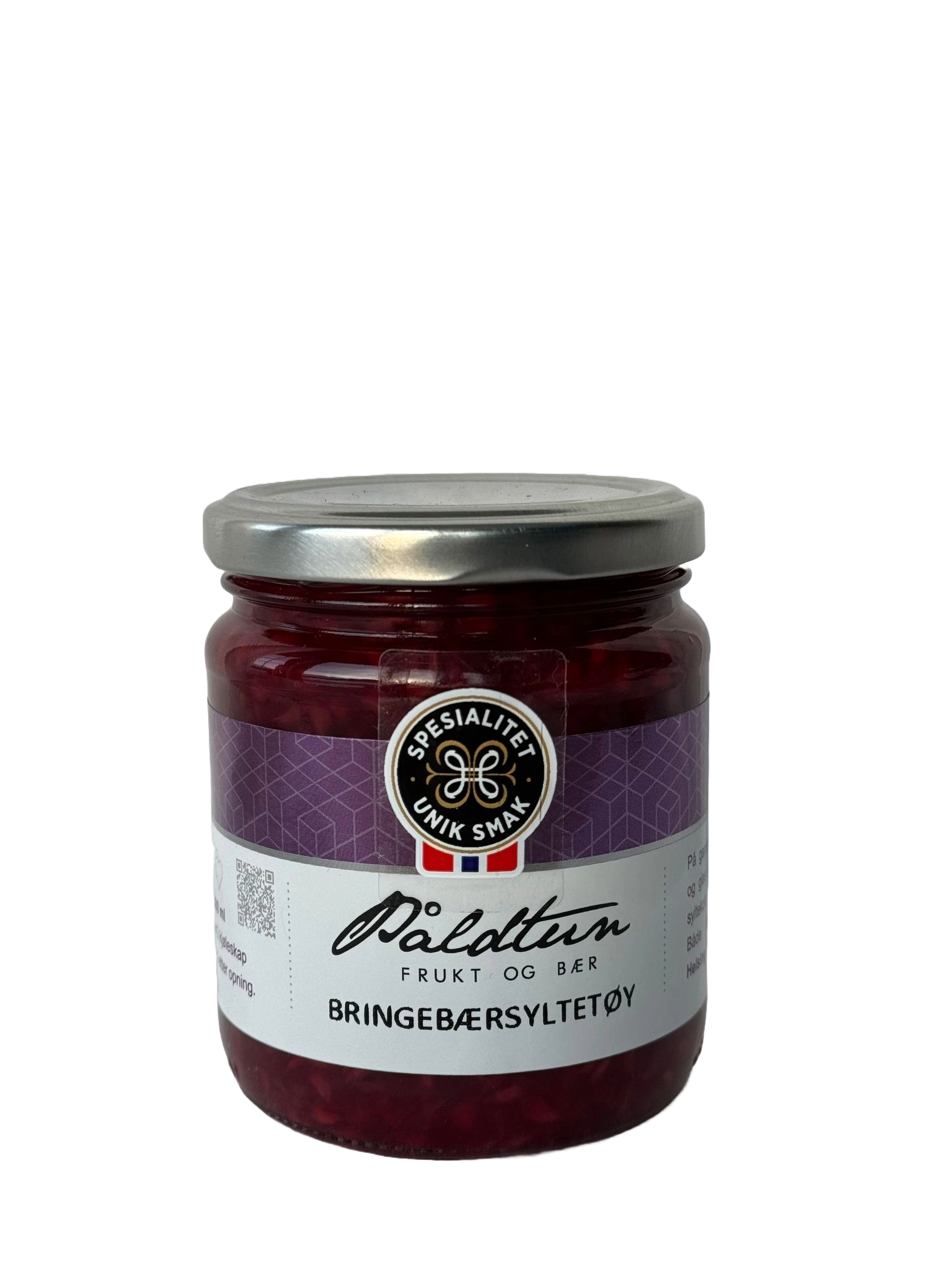Bringebærsyltetøy kr 75.-