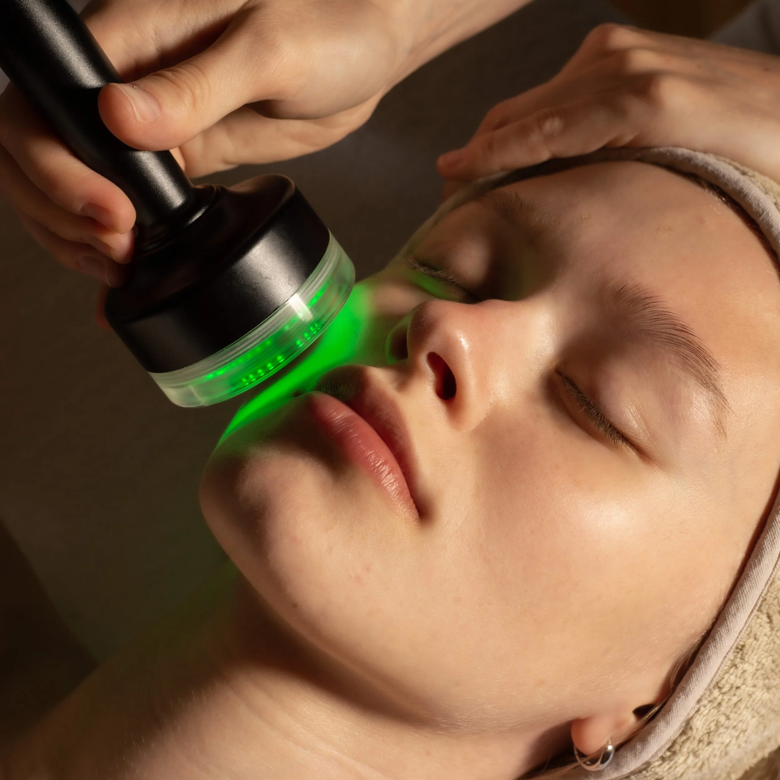 Soin visage Oxylight Ionix à L’Institut GM Cannes