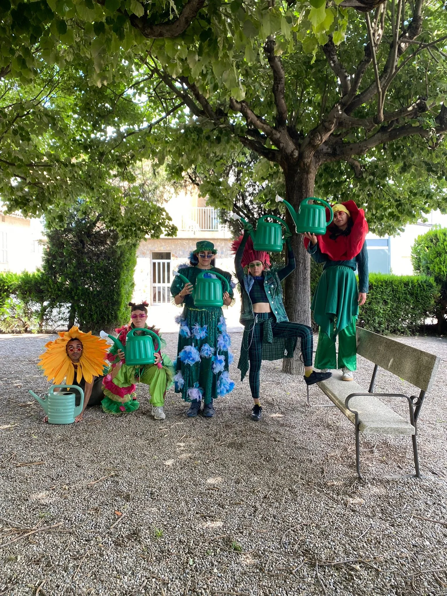 Floripondium by Compania Atzucac, Catalonia. Costumes designed and made by Amy Hegarty. March 2025


