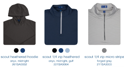 Men's STITCH hoodie and layer options