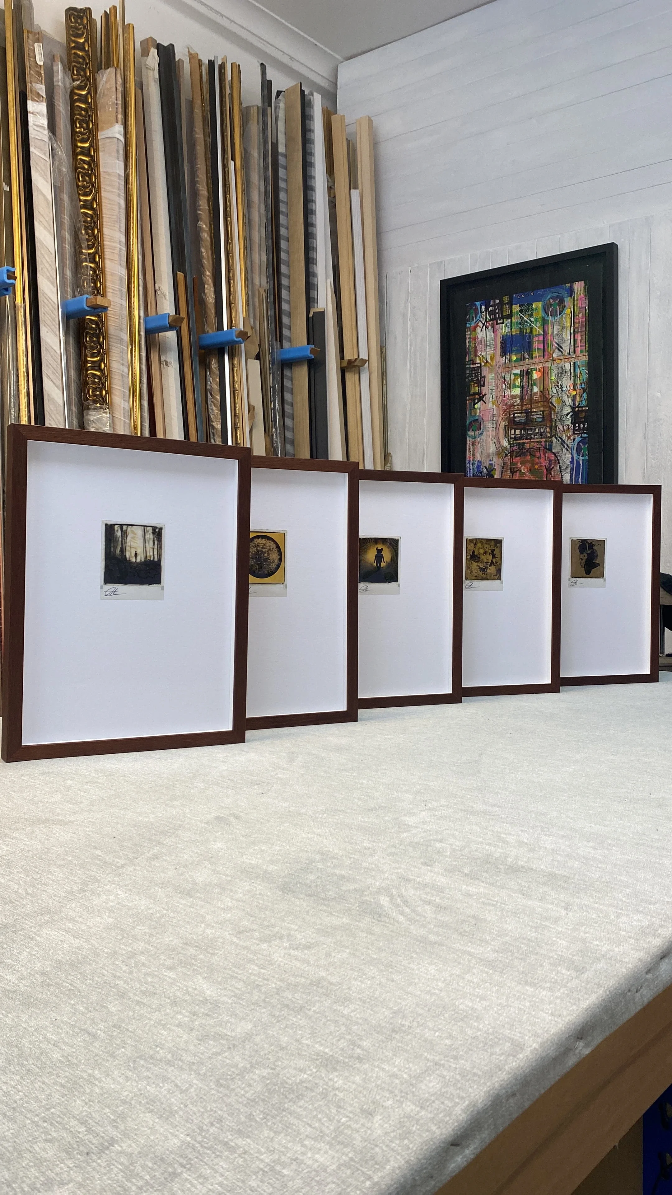 Custom framed photography film