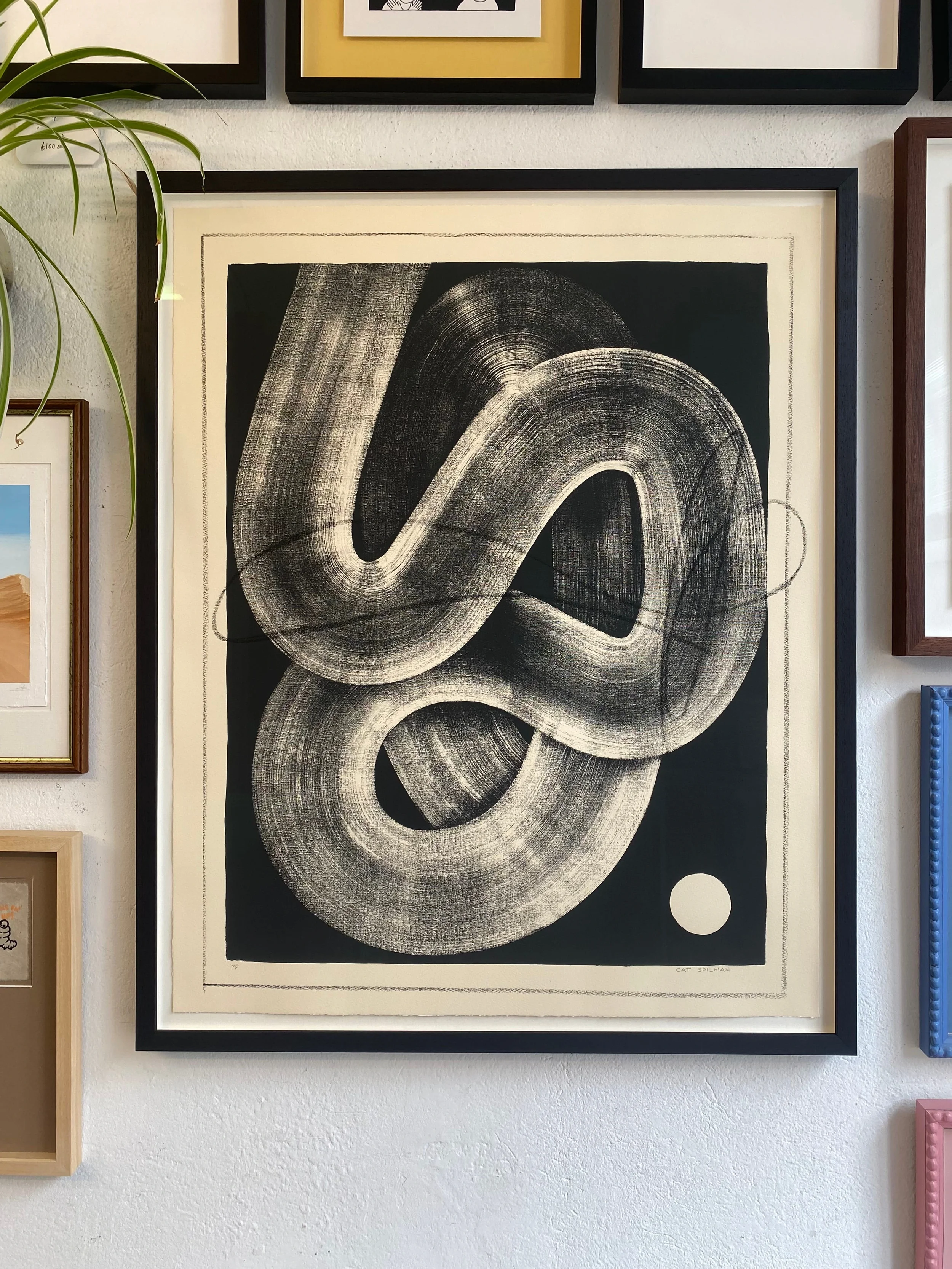 Custom framed artwork