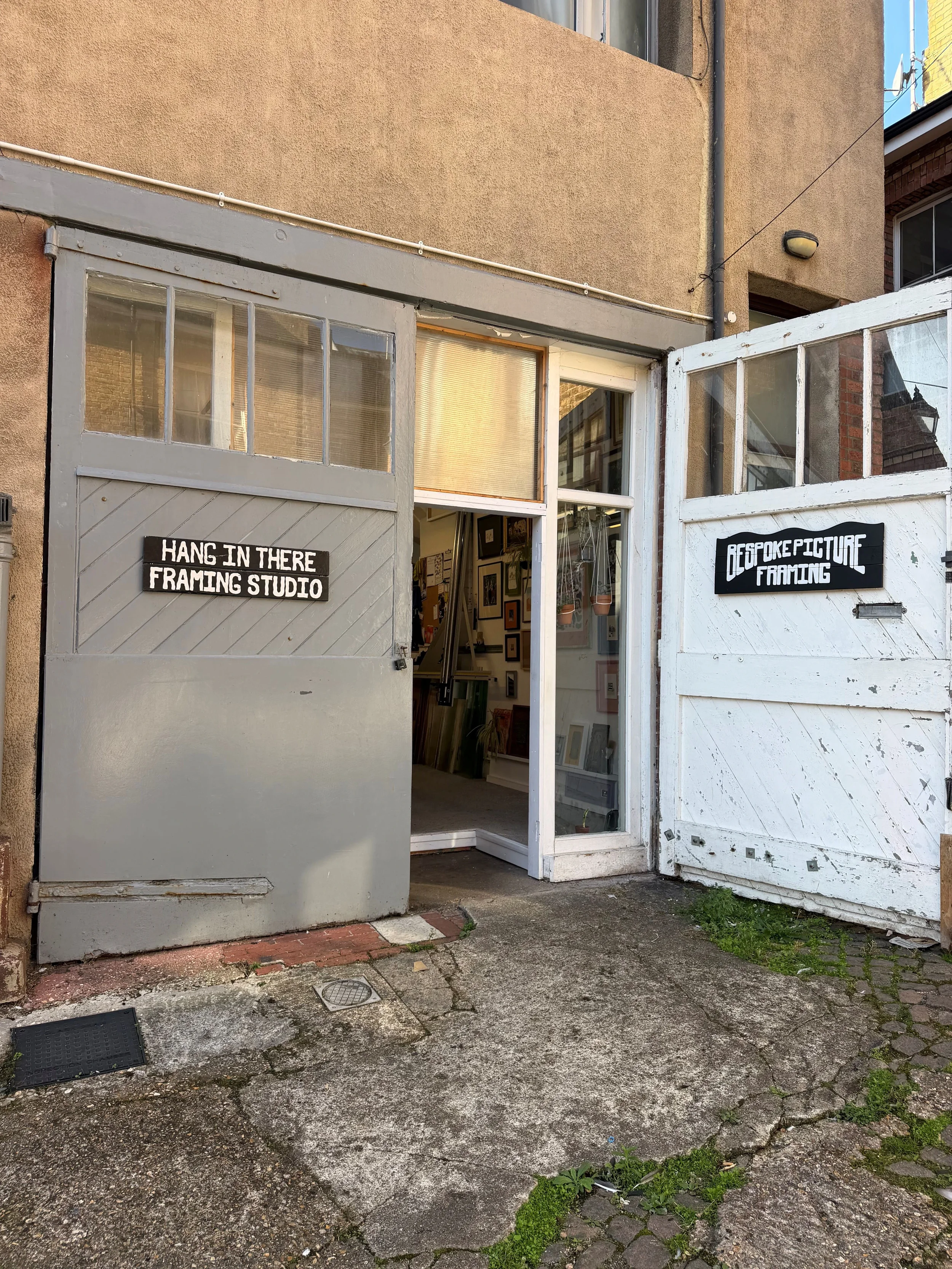 hang in there framing studio in Hove