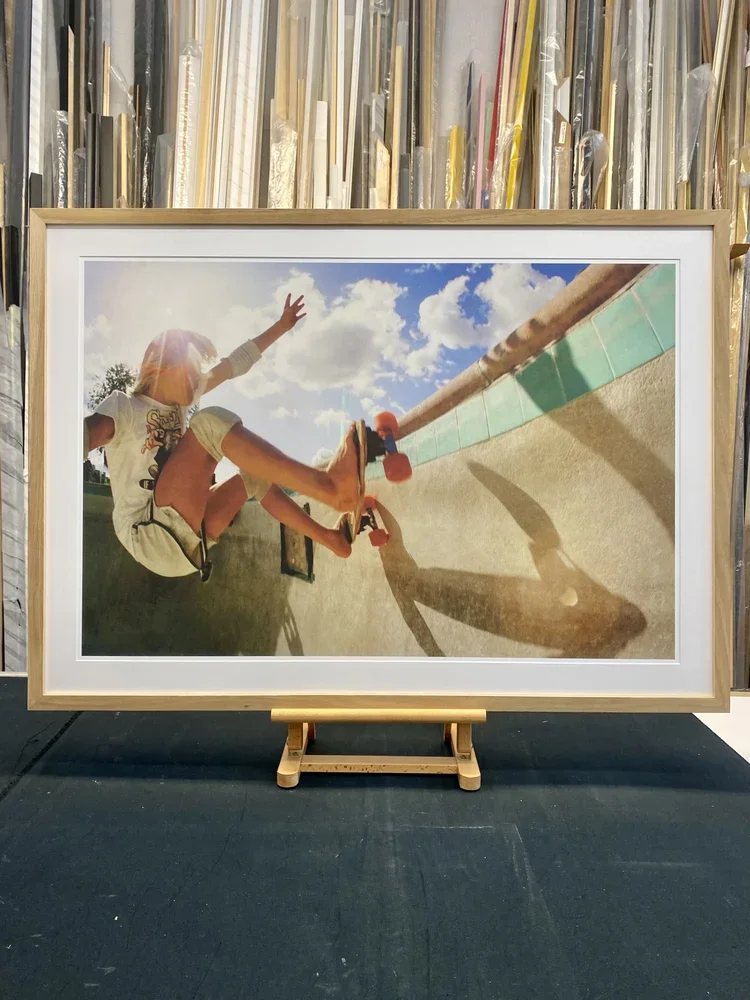 Custom framed artwork