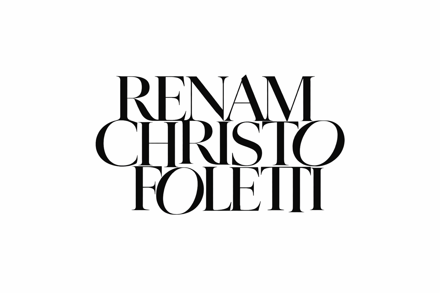 RENAM CHRISTOFOLETTI                                                        