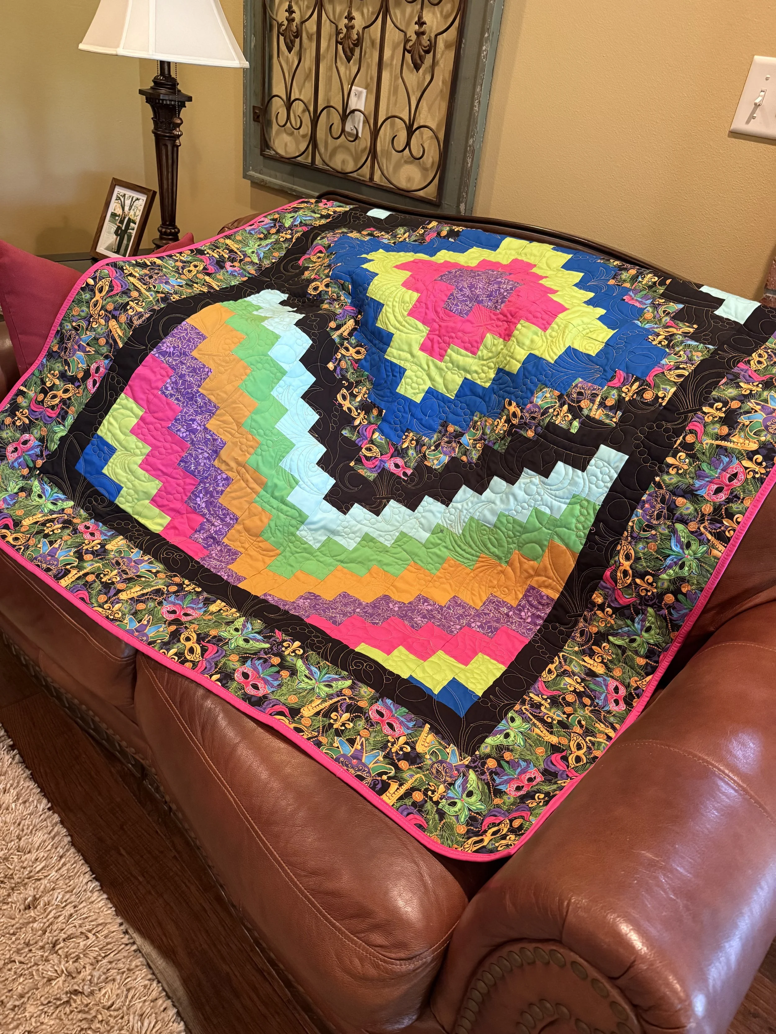 Around the World Quilt by Terry Lewis