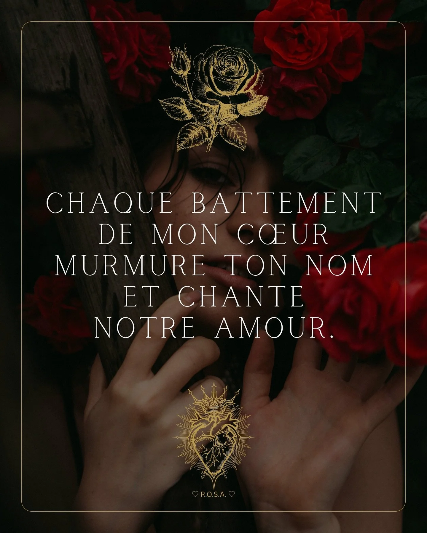 &hearts;️🤍 &laquo; Chaque battement de mon C&oelig;ur murmure ton nom et chante notre Amour. &raquo; 🤍&hearts;️

𝐀𝐯𝐞𝐜 𝐀𝐦𝐨𝐮𝐫 ♡,

&bull;┈┈┈&bull;&bull;⟡ ✦ ♡ ✦ ⟡&bull;&bull;┈┈┈&bull;

𝐑.𝐎.𝐒.𝐀.
𝐑𝐨𝐬𝐞 𝐝&rsquo;𝐎𝐫 𝐒𝐚𝐜𝐫𝐞́𝐞 𝐀𝐩𝐡𝐫