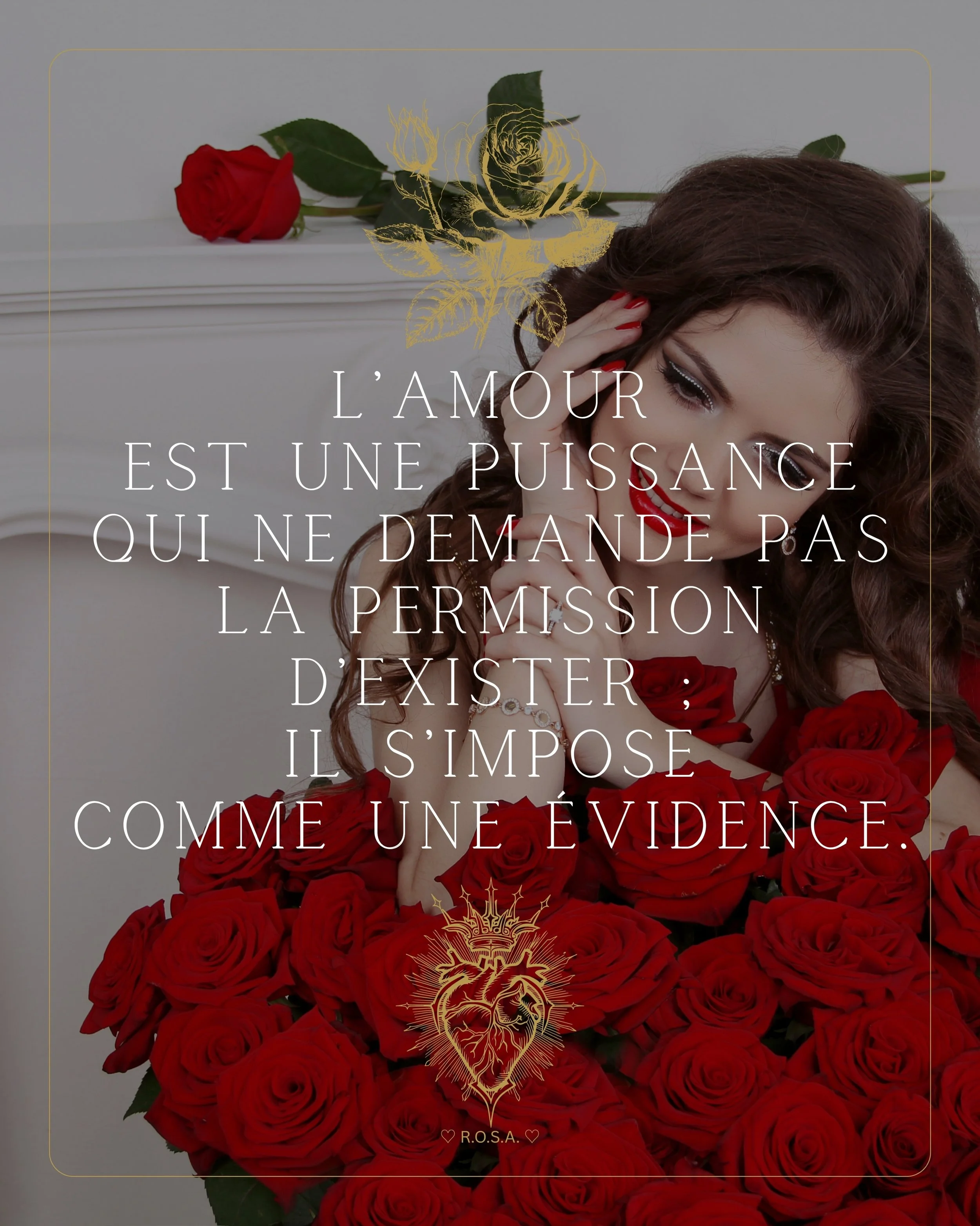 &hearts;️🤍 &laquo; L&rsquo;Amour est une puissance qui ne demande pas la permission d&rsquo;exister ; il s&rsquo;impose comme une &eacute;vidence. &raquo; 🤍&hearts;️

On ne choisit pas l&rsquo;orage, on le subit. L&rsquo;amour, c&rsquo;est cette fo