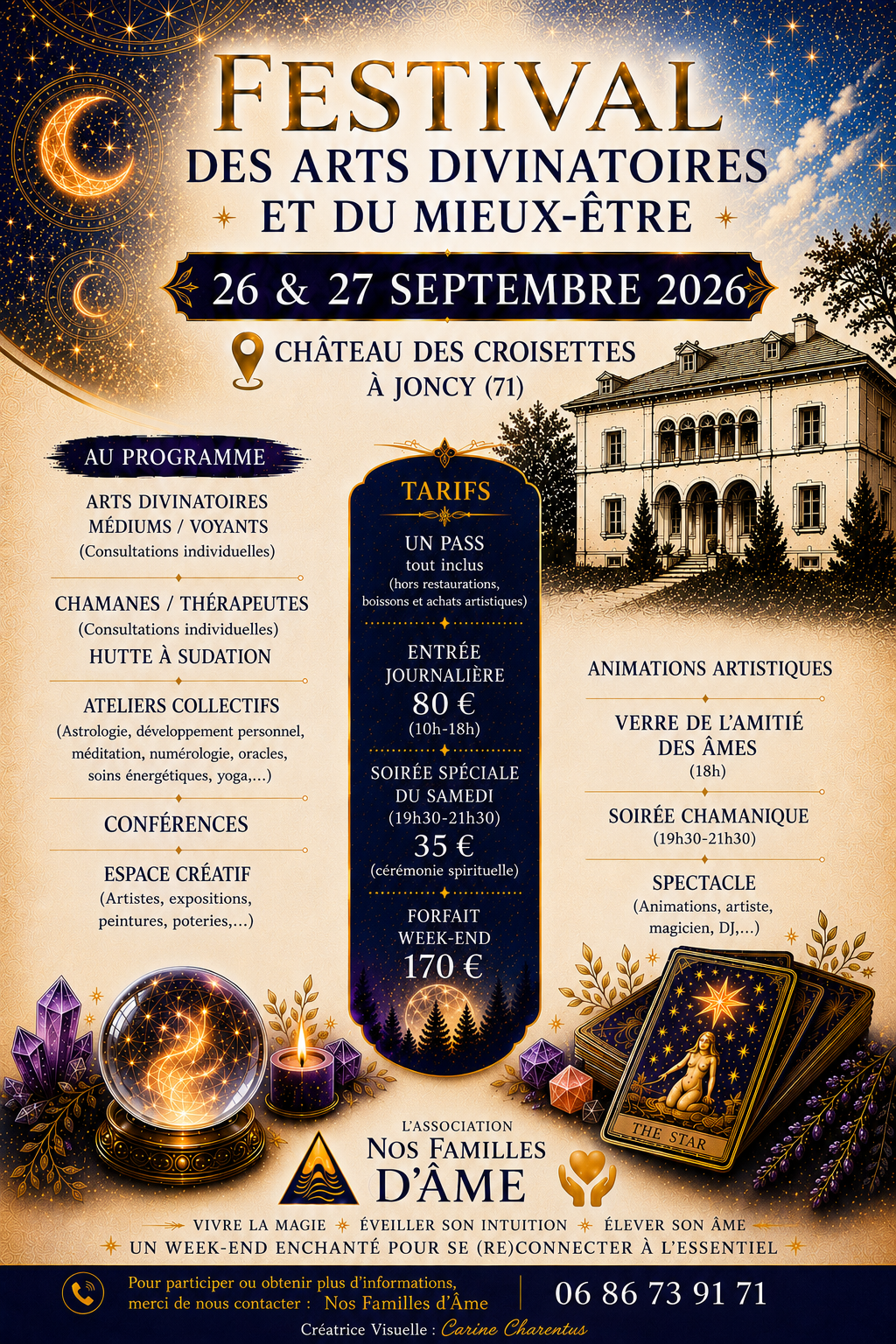 FESTIVAL DES ARTS DIVINATOIRES ET DU MIEUX-ÊTRE