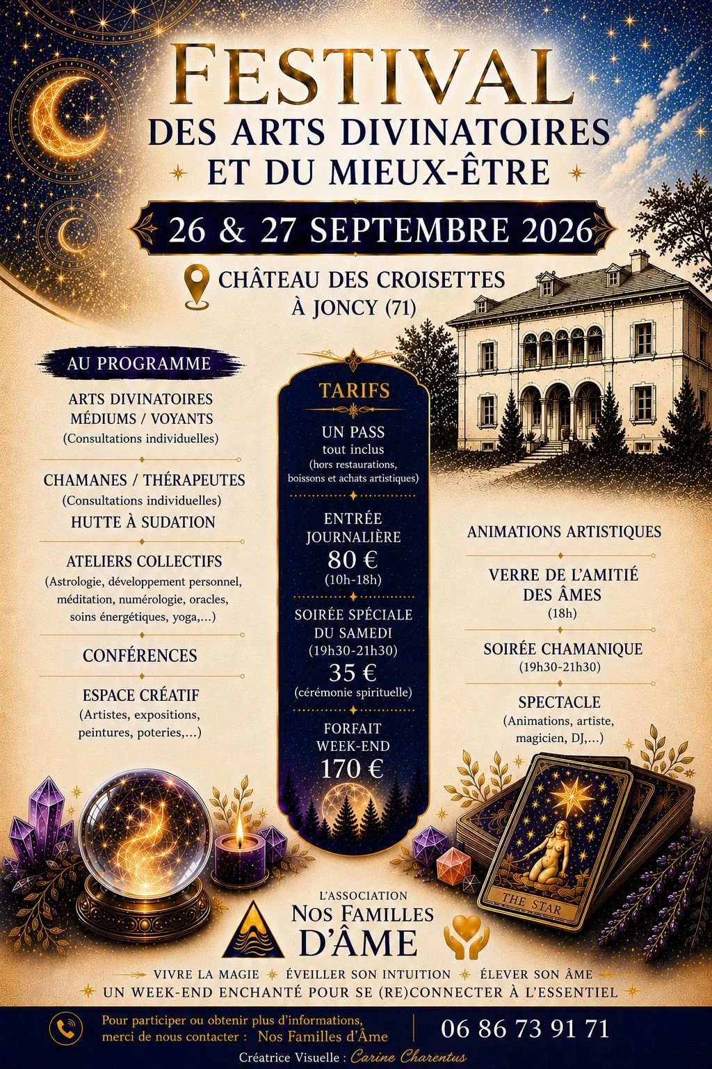FESTIVAL DES ARTS DIVINATOIRES ET DU MIEUX-ÊTRE