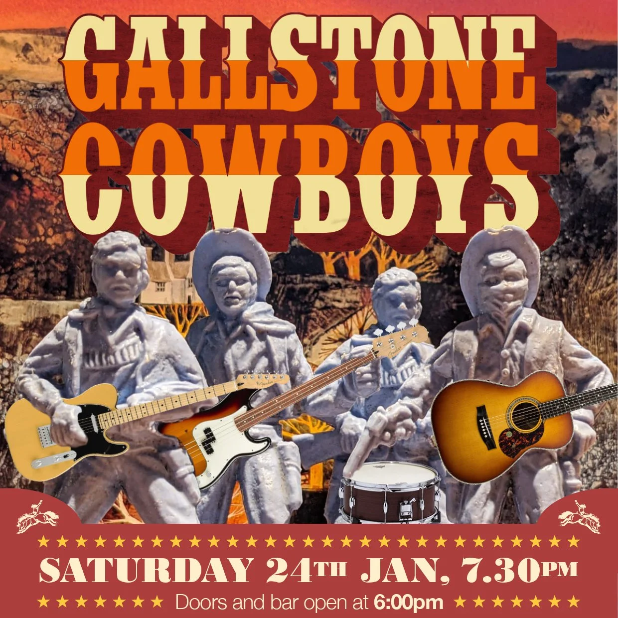 The Gallstone Cowboys Live at Salem Memorial Hall