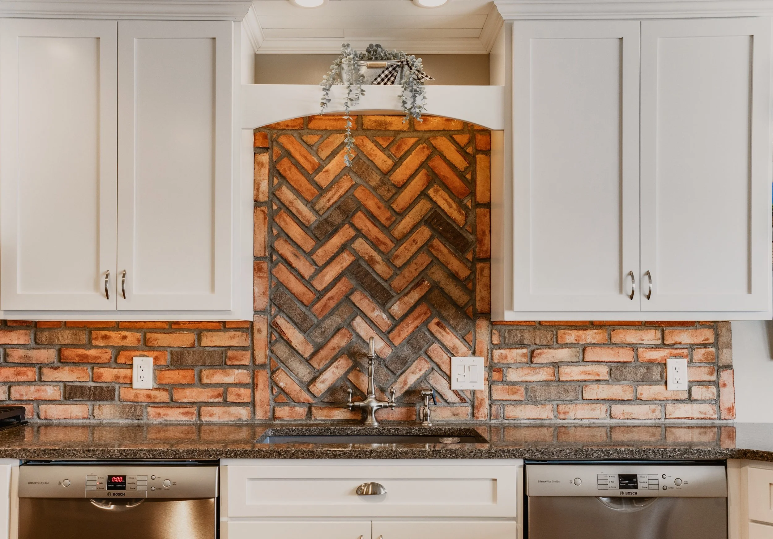 Classic tile backsplash