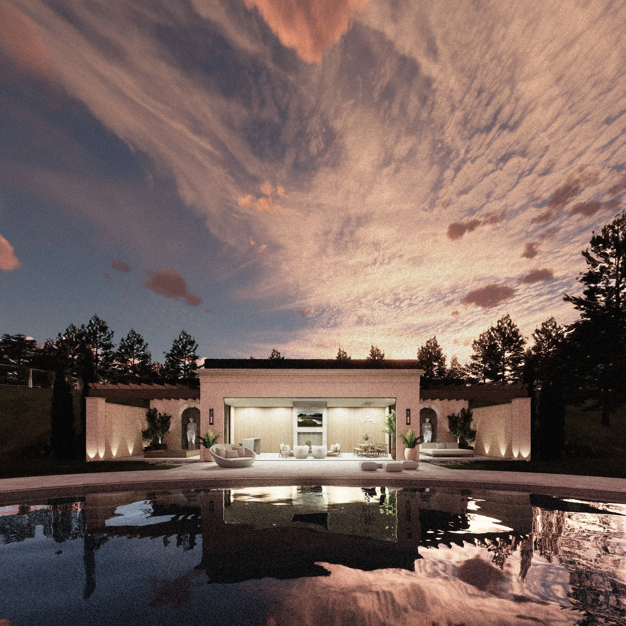 Upper Brookville - Pool Pavilion