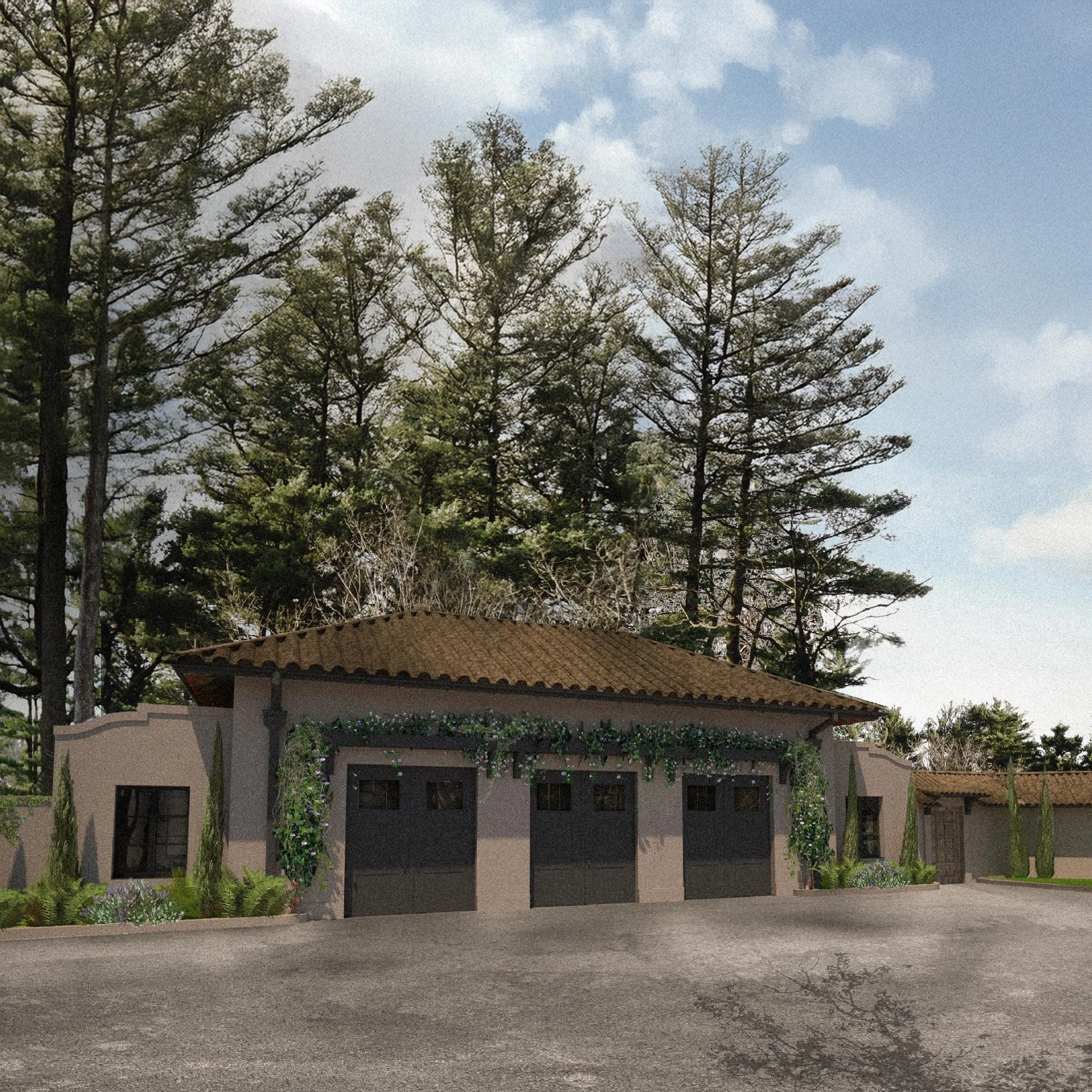Upper Brookville - Garage