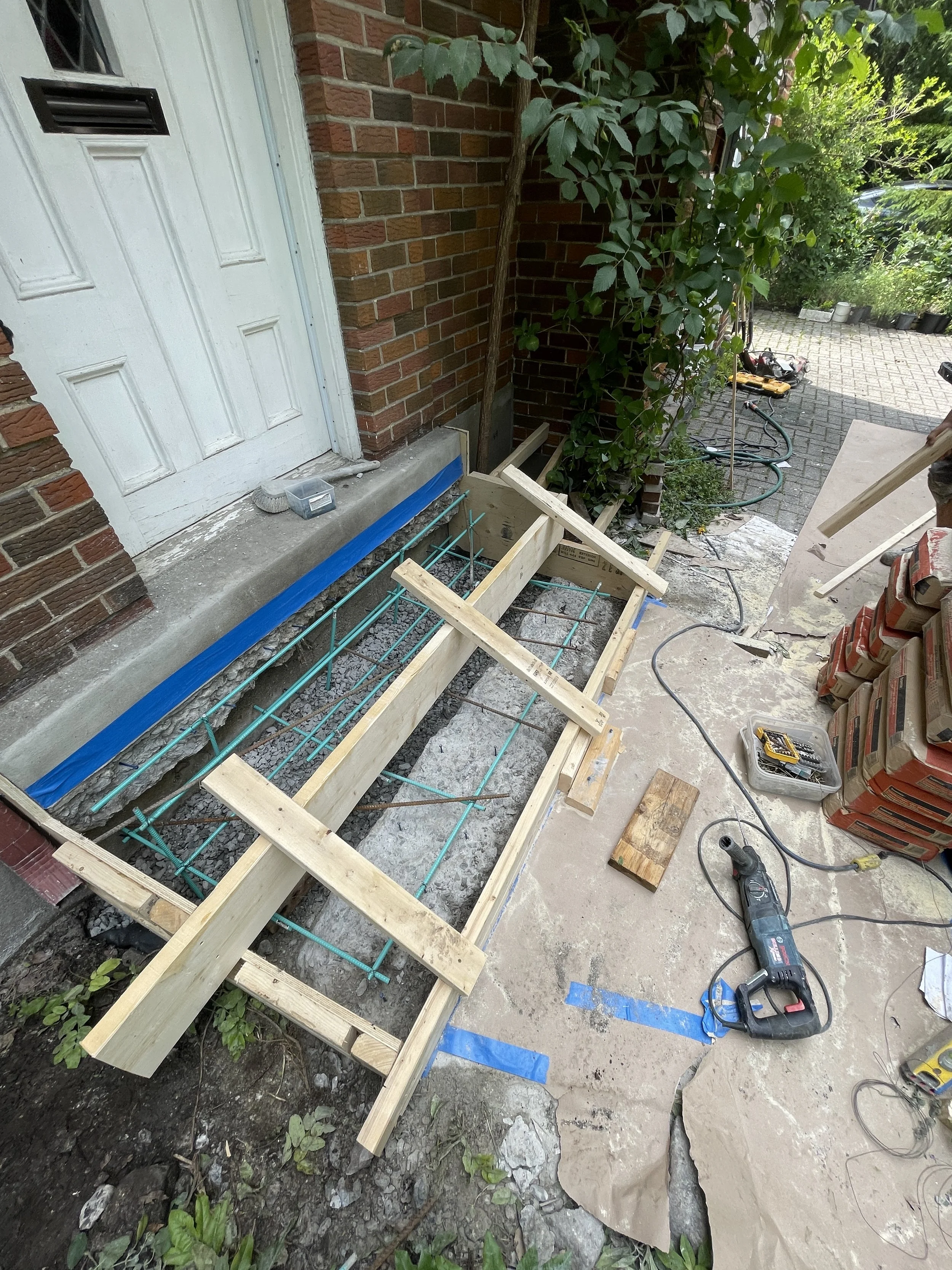 Can you repair damaged concrete?