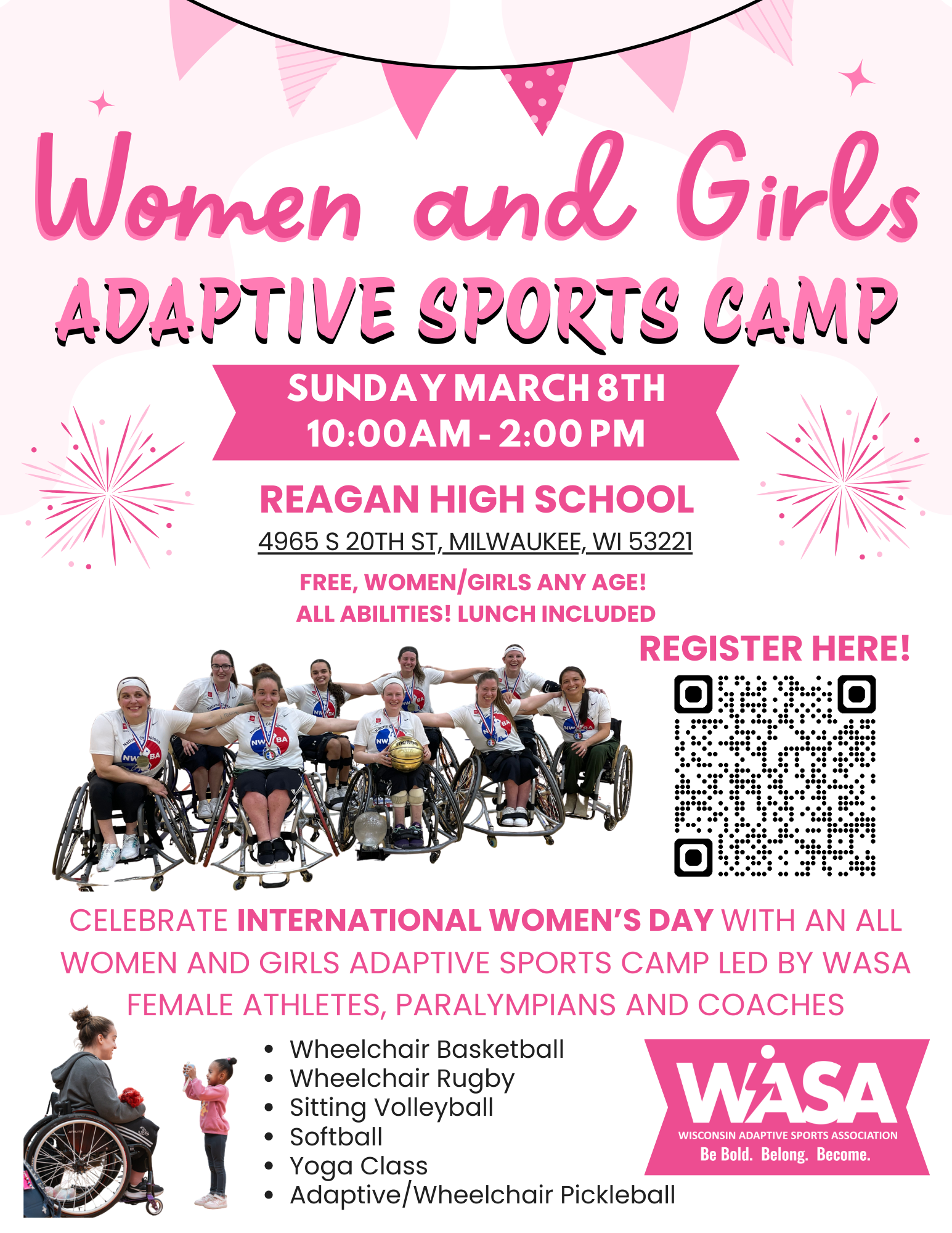 Calling ALL Women and Girls!
