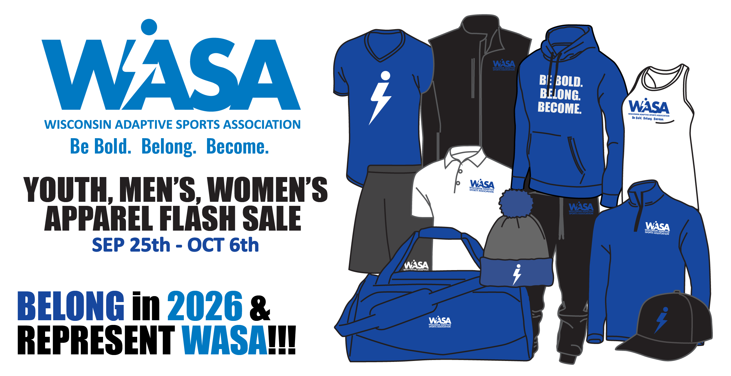 2026 WASA APPAREL FLASH SALE