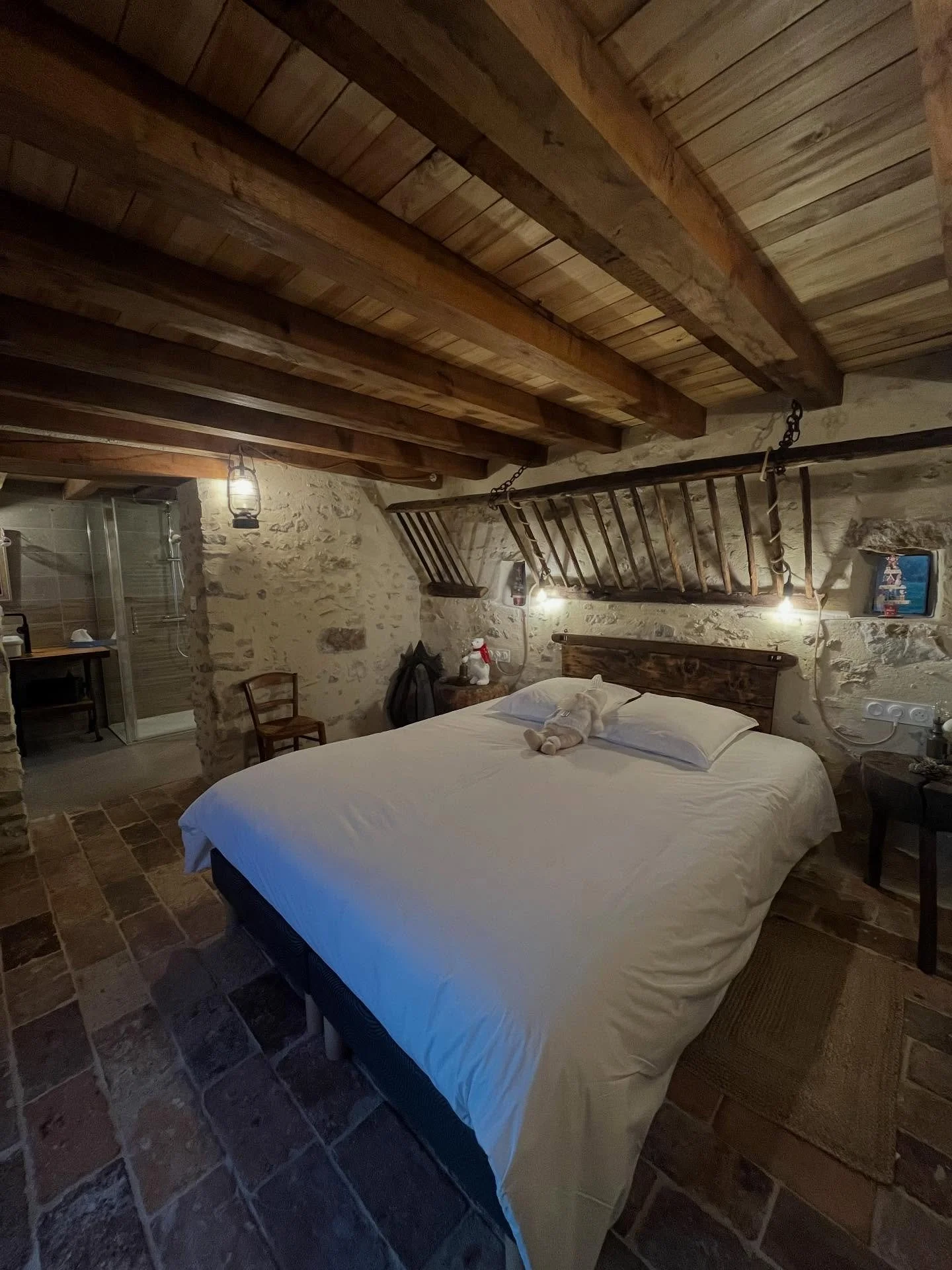 Un peu de magie ✨

Derniers clients accueillis cette ann&eacute;e dans les chambres Anne et Bijou, pour cl&ocirc;turer les festivit&eacute;s de No&euml;l. 

N&rsquo;h&eacute;sitez pas &agrave; r&eacute;server votre s&eacute;jour, le planning 2026 est