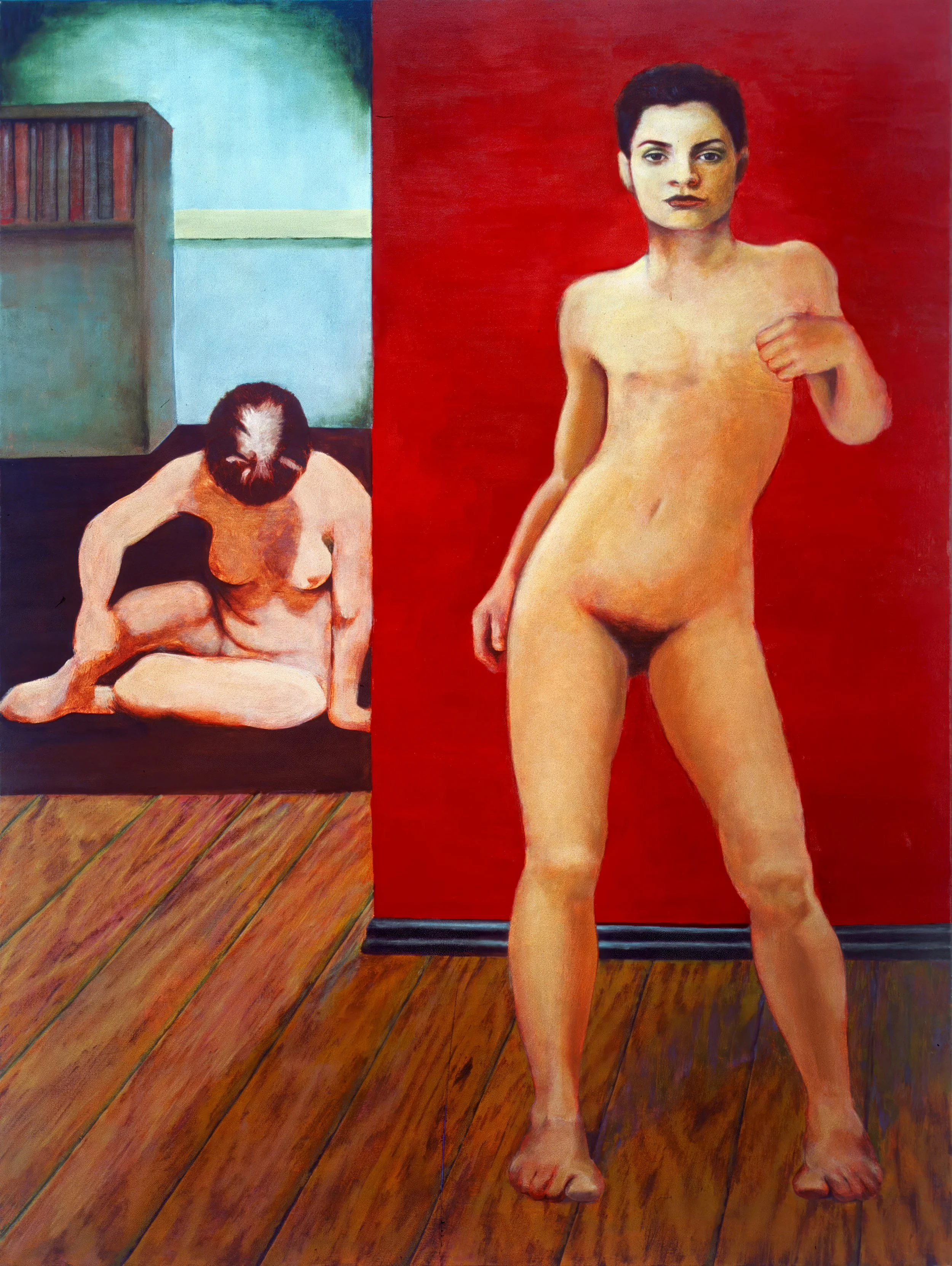 Androgynous, 2001, oil on canvas, 48 x 36 inches