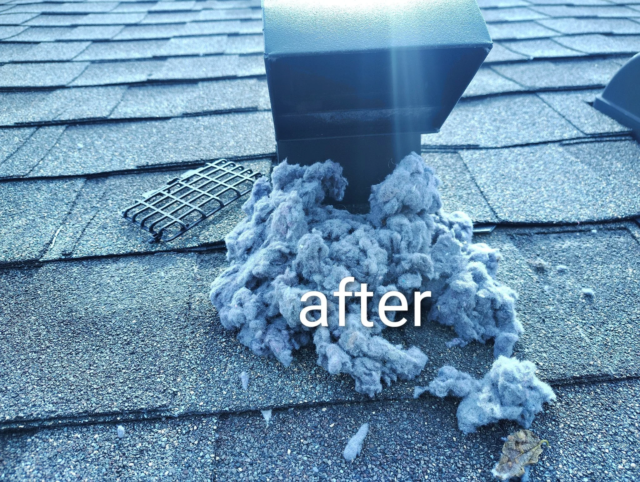 What we pulled out of the vent