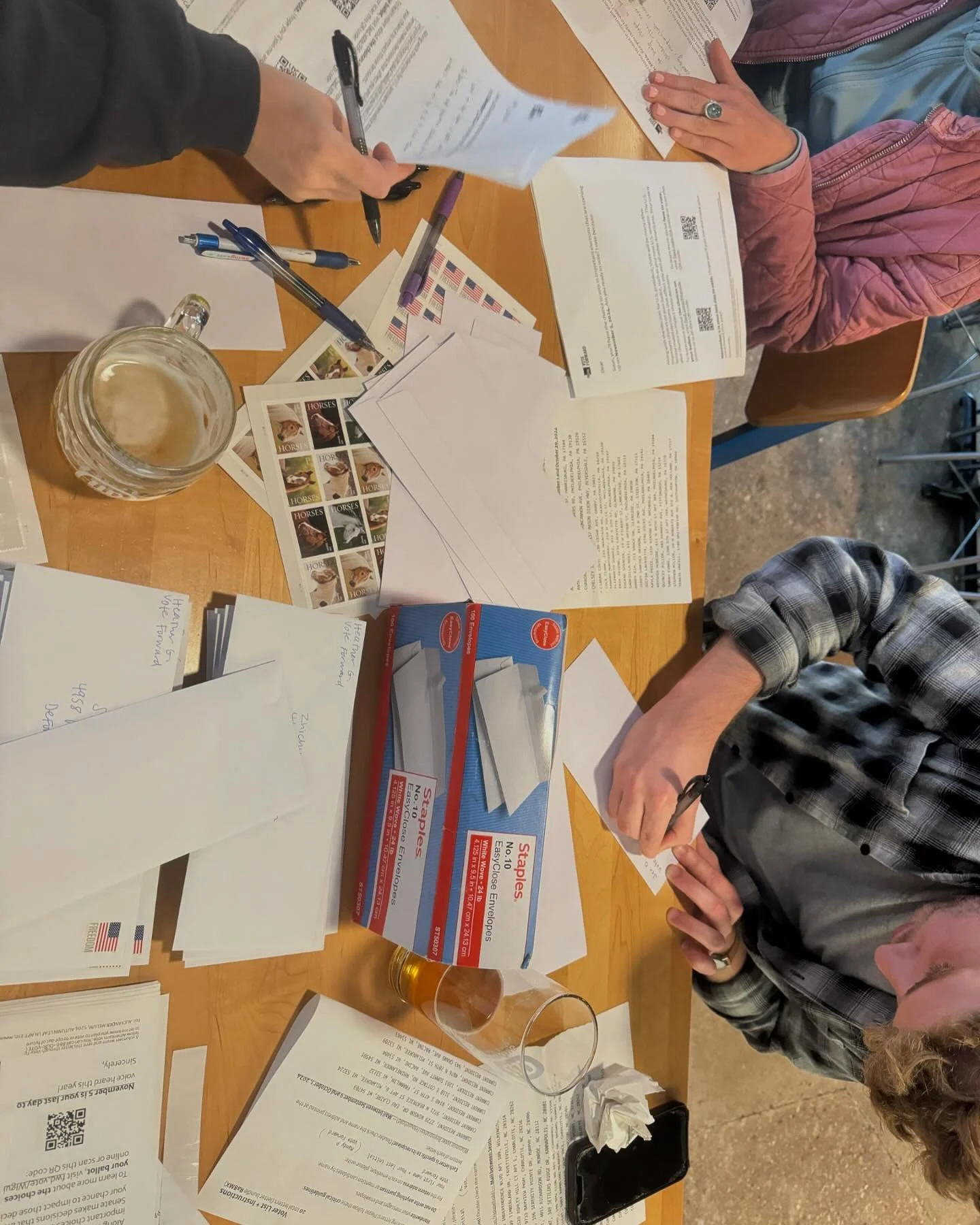 Summer flew by with lots of writing letters and cleaning up parks! Now it&rsquo;s time to buckle down with some canvassing before Election Day 🗳️ #GOTV