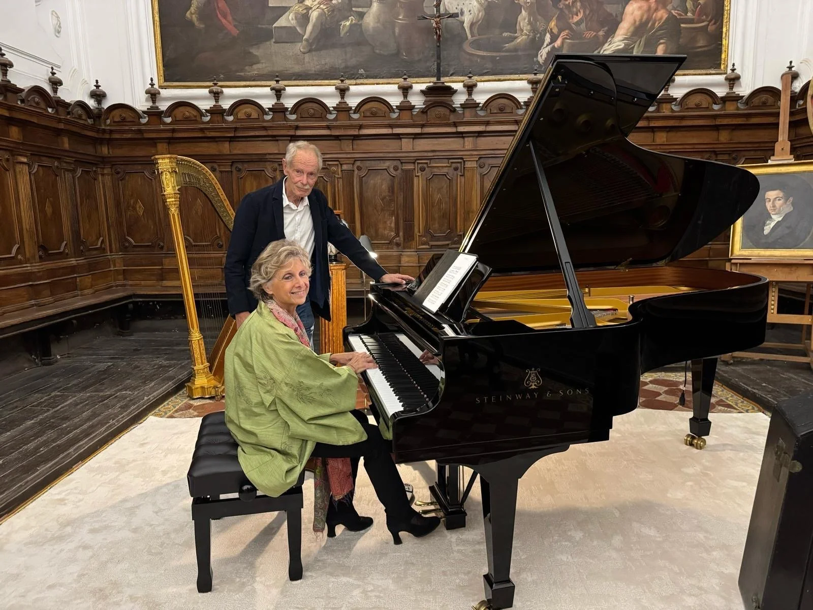 Jacqueline Bourgès-Maunoury et Erri De Luca