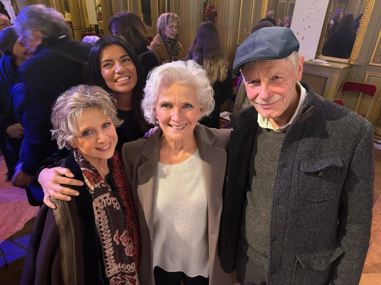 Jacqueline Bourgès-Maunoury, Mari-Christine Barrault et Erri De Luca