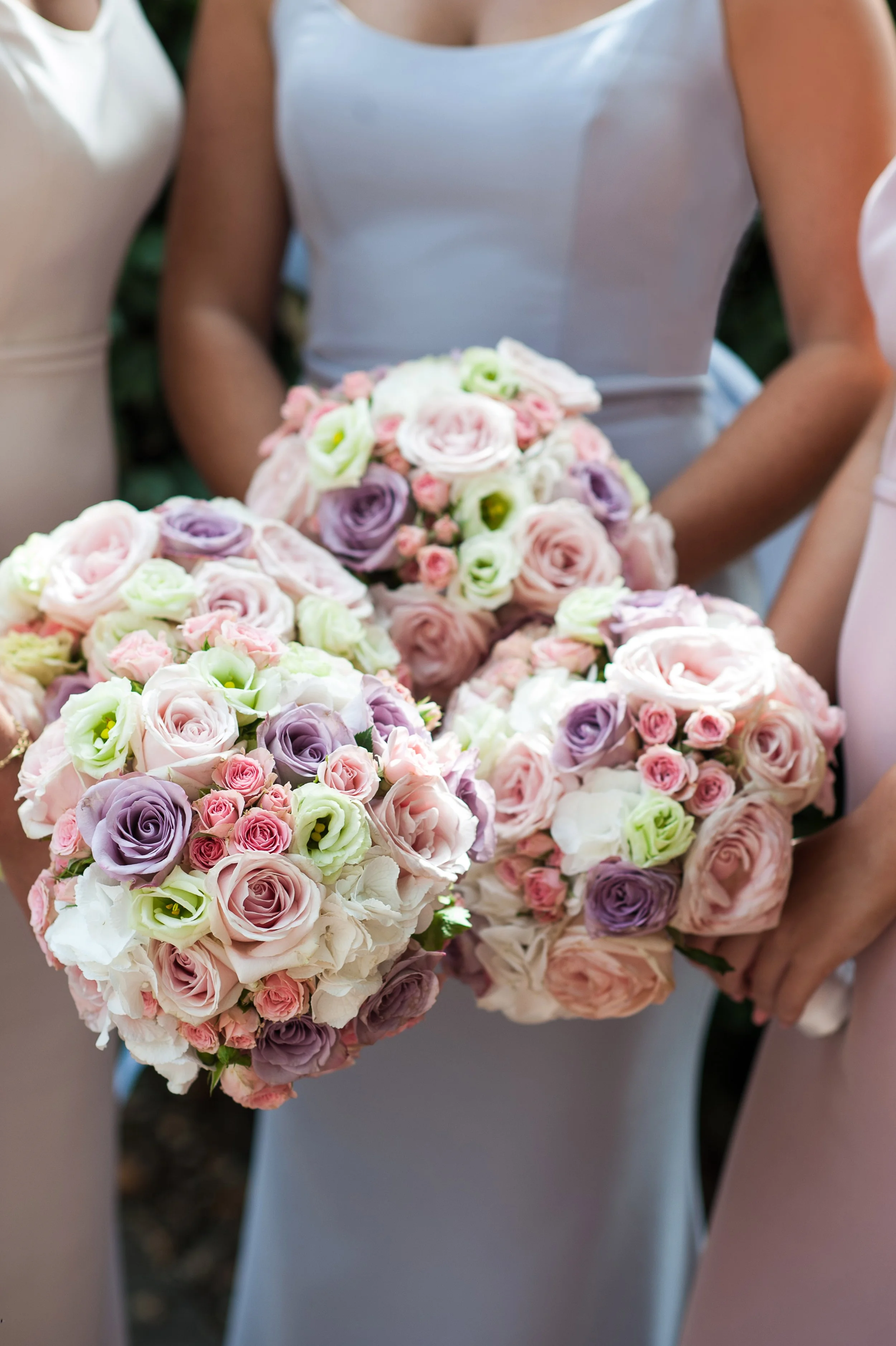 Wedding bouquet with roses