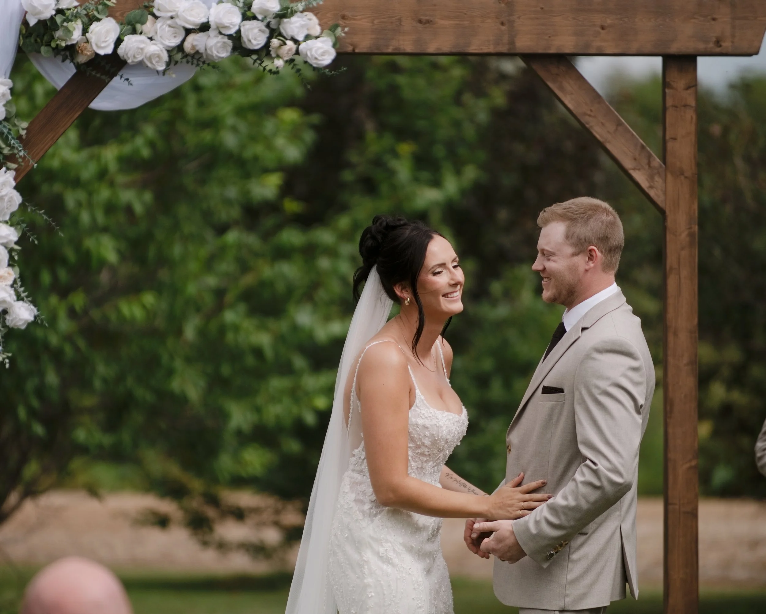 Cassandra & Jaydon's Backyard Wedding 