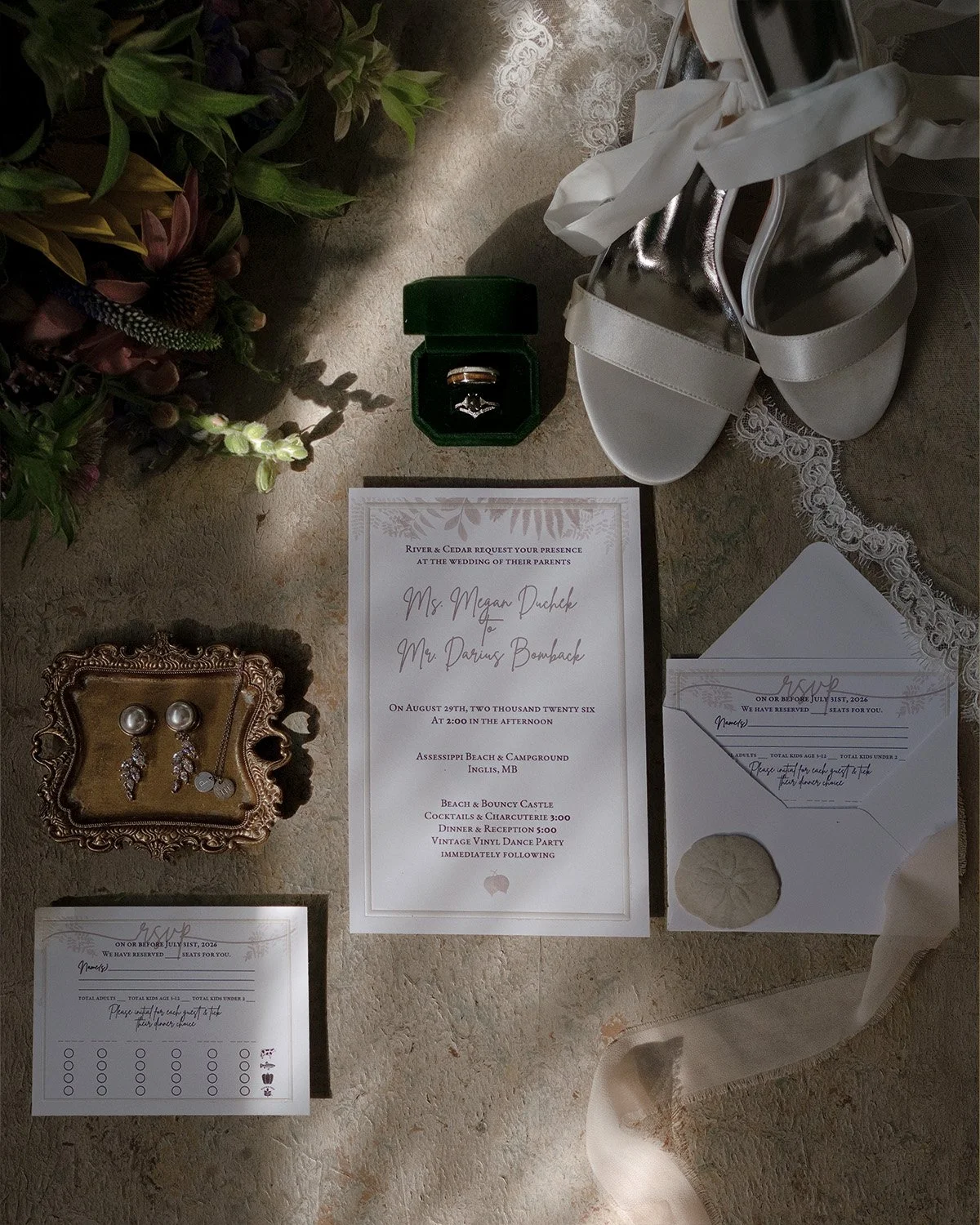 Megan & Darius' Documentary Inspired Wedding Story
