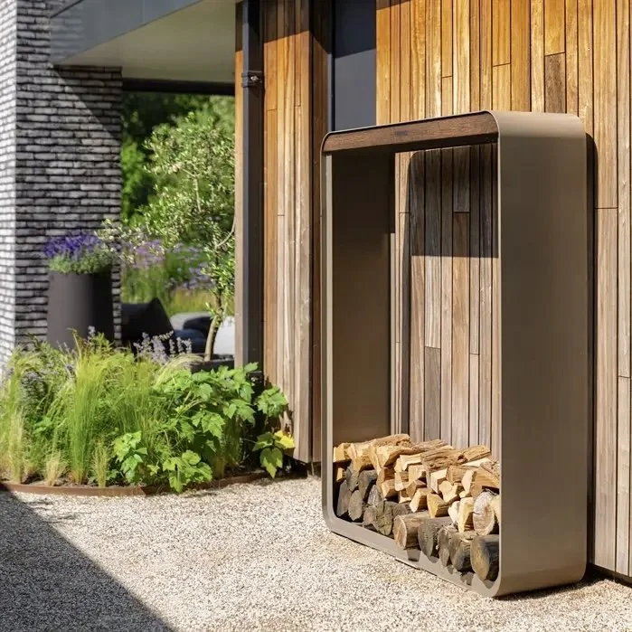 Serra Aluminium Wood Storage