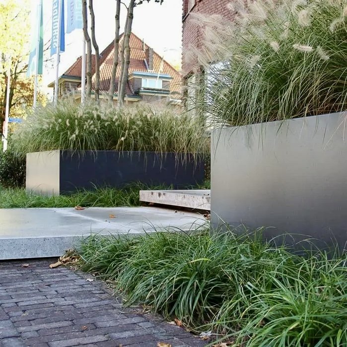 Rectangular Aluminum Planters (Without Bottom)
