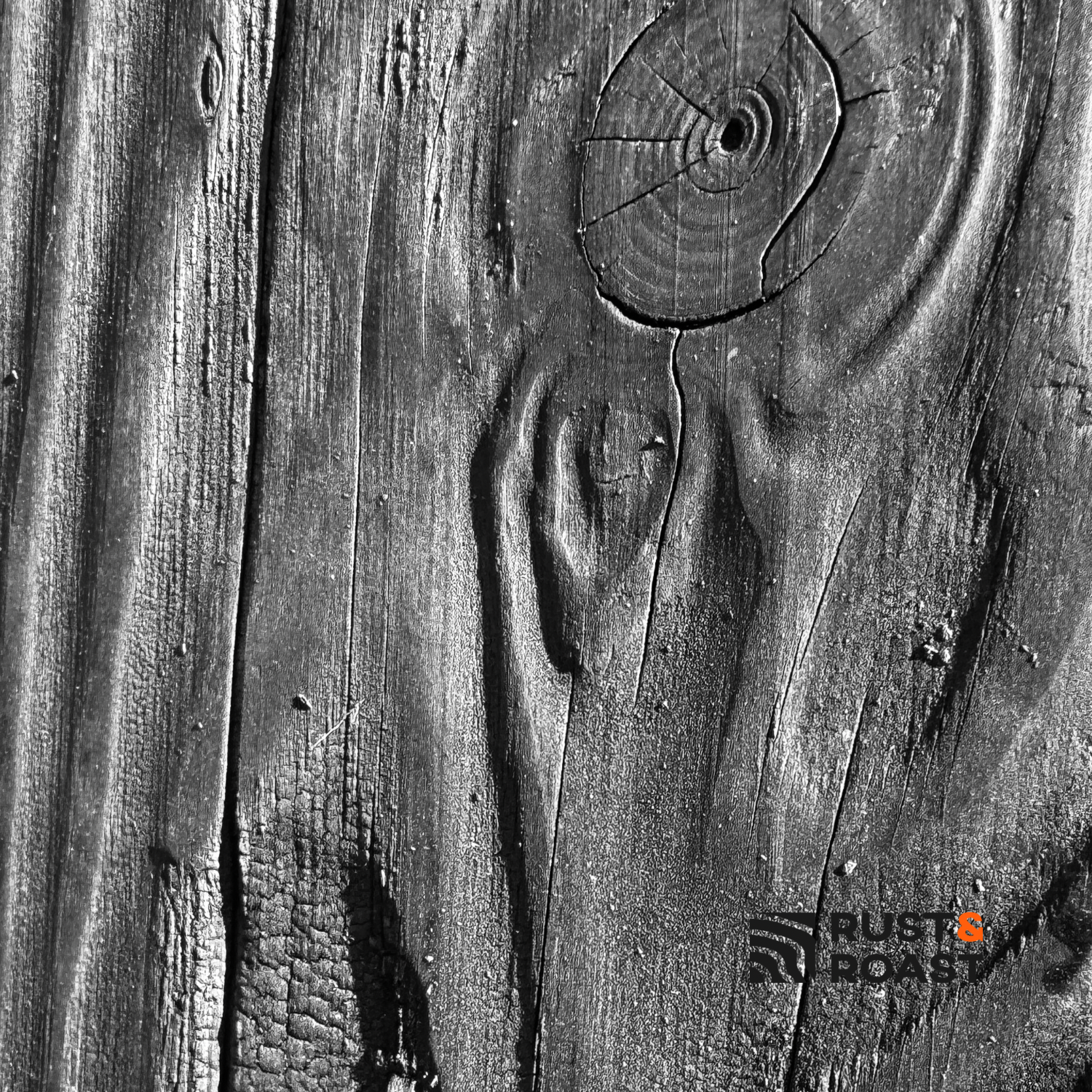 Charred Douglas Fir from Rust and Roast