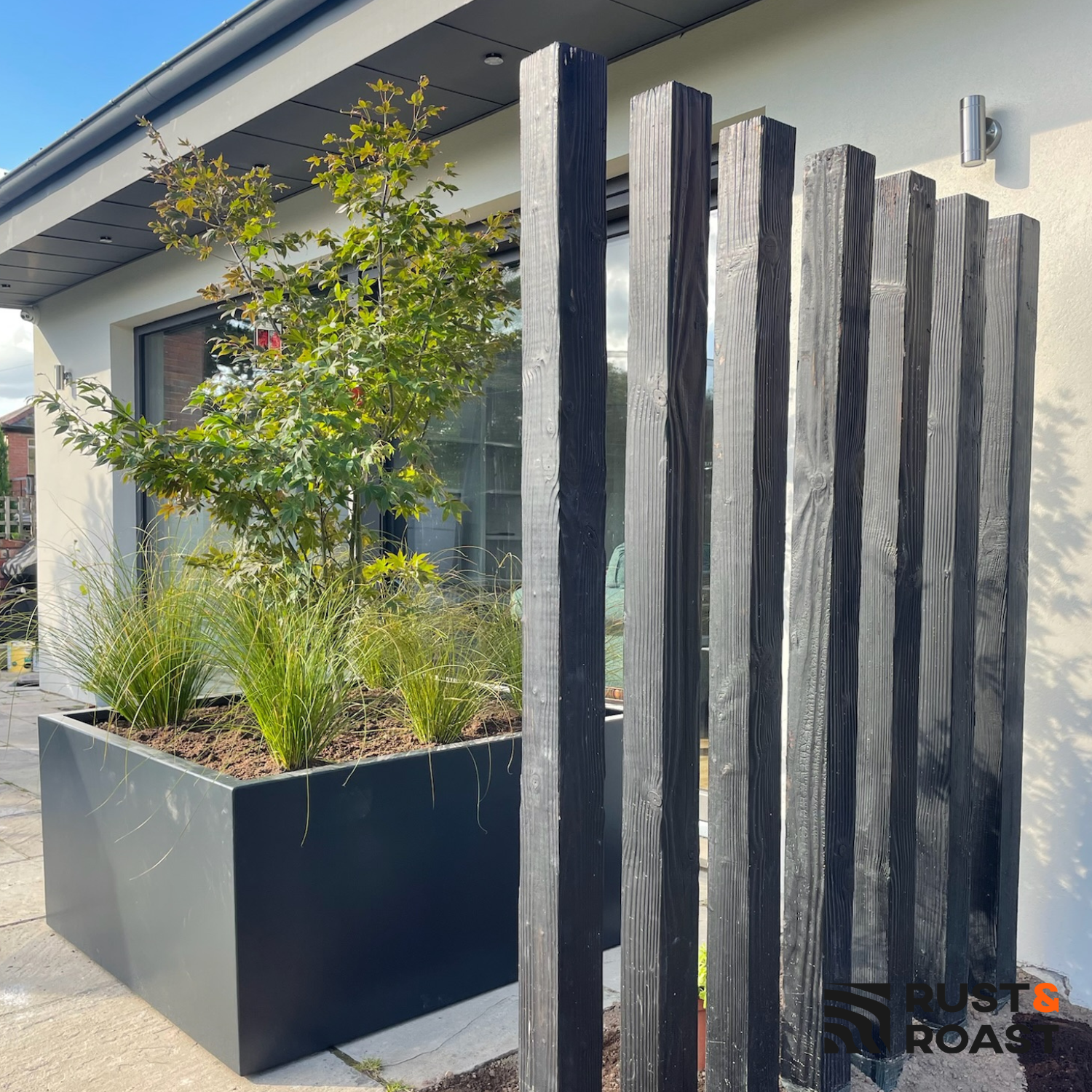 Rectangular Aluminum Planters (With Bottom)
