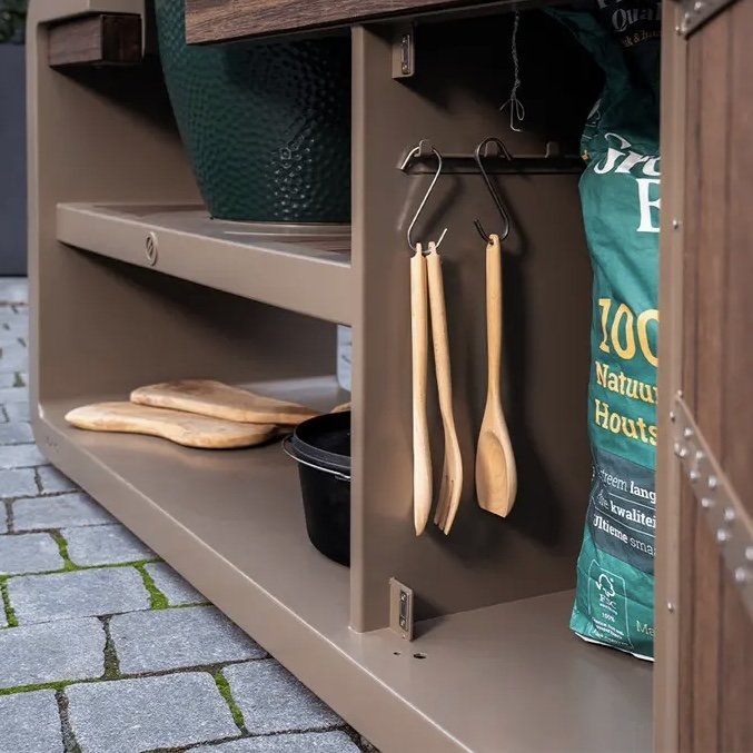 KAMADO Corten Steel Cooking Station