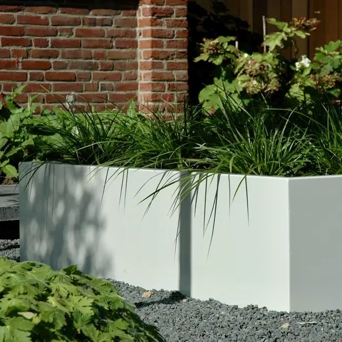 Rectangular Aluminum Planters (Without Bottom)
